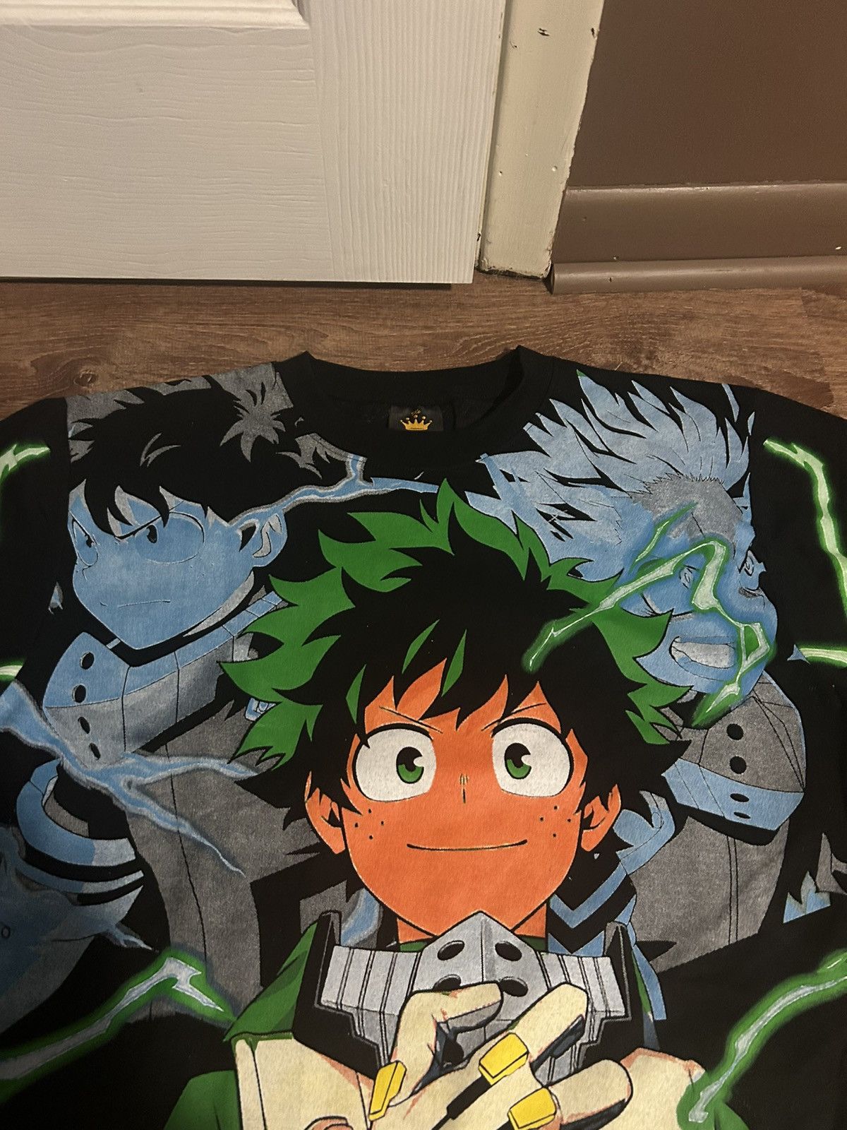Other Black and green My Hero Academia AOP shirt Size US XL / EU 56 / 4 - 3 Thumbnail