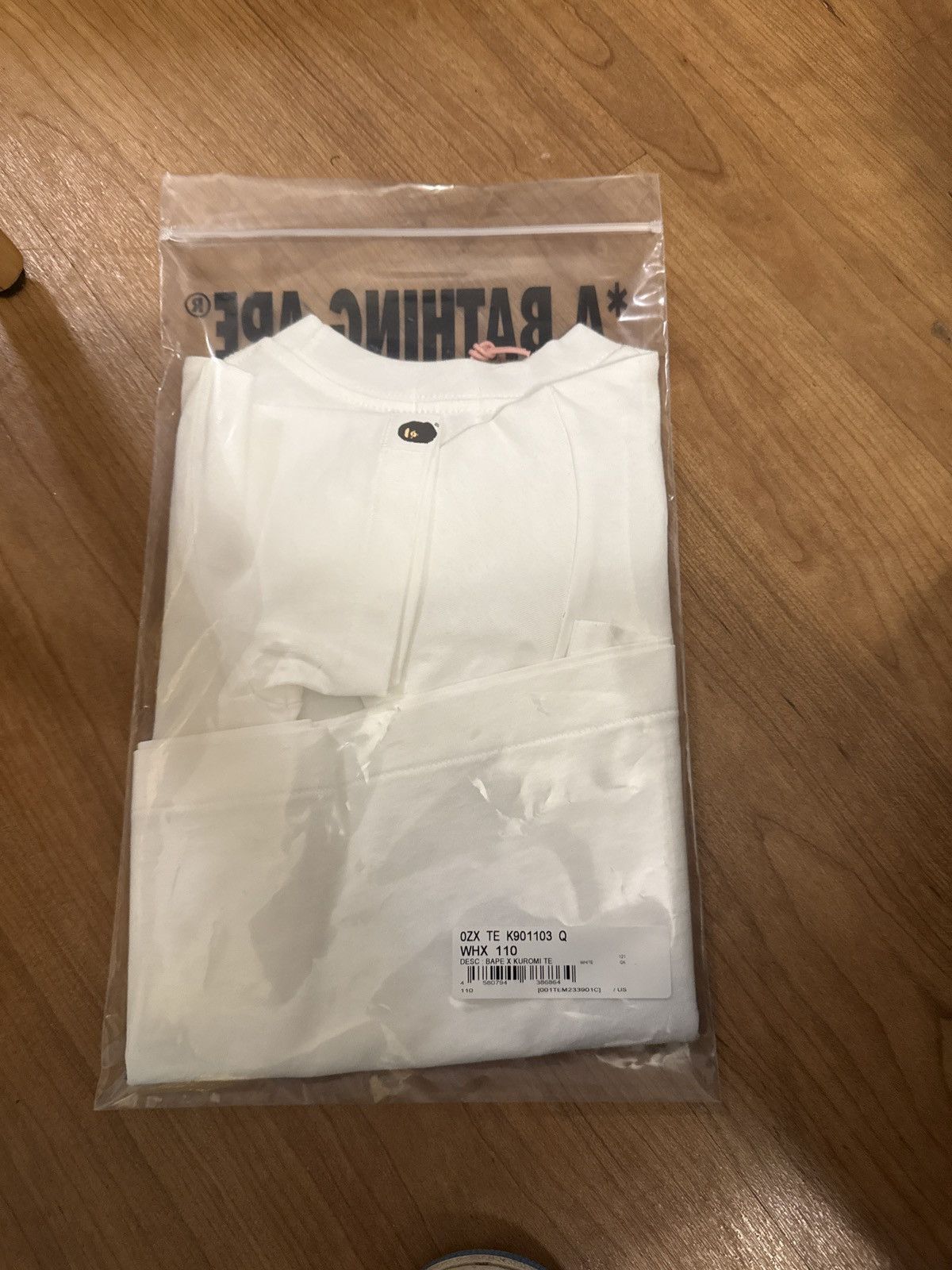 Bape Kuromi Welcome To The Bape World Tee Child Size 110 Size ONE SIZE - 2 Thumbnail