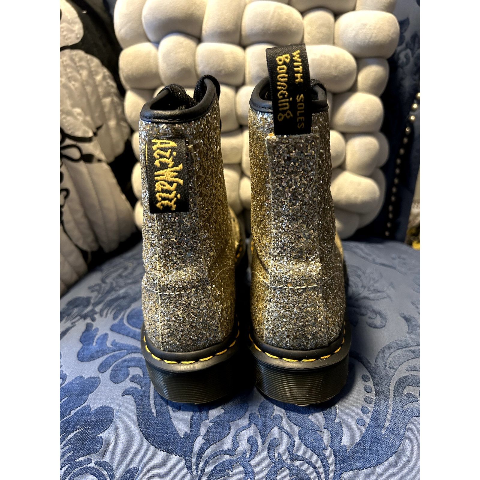 Dr. Martens Dr Martens Farrah Gold Chunky Glitter Size 7/EU 38 Size US 7 / IT 37 - 4 Thumbnail