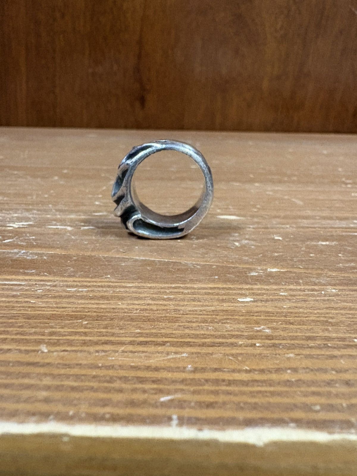 Gaboratory Gaboratory Handmade Skull Ring Size ONE SIZE - 6 Thumbnail