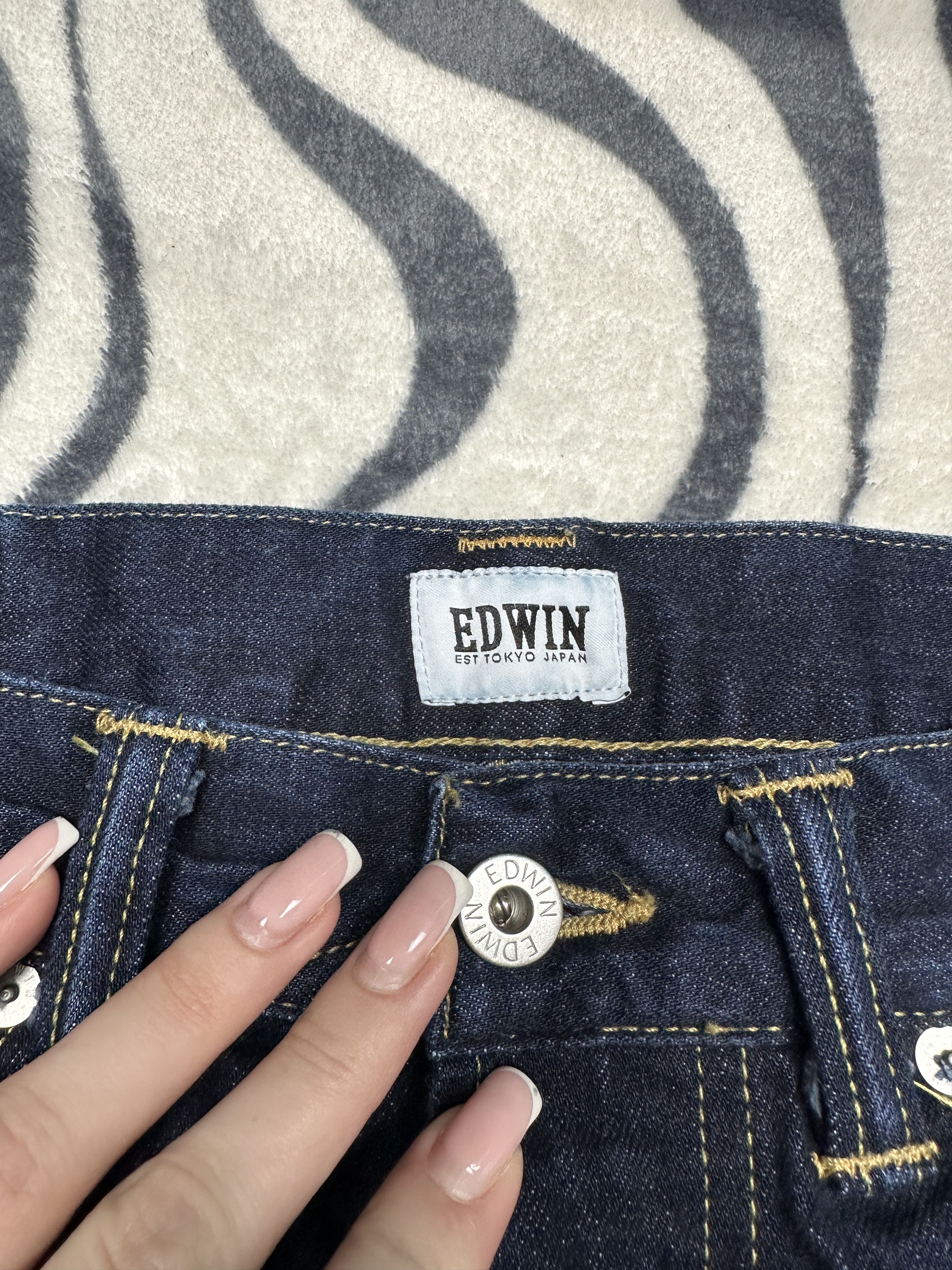 Edwin Edwin ED-80 Mens Denim Pants Slim-Tapered Jeans Size US 32 / EU 48 - 6 Thumbnail