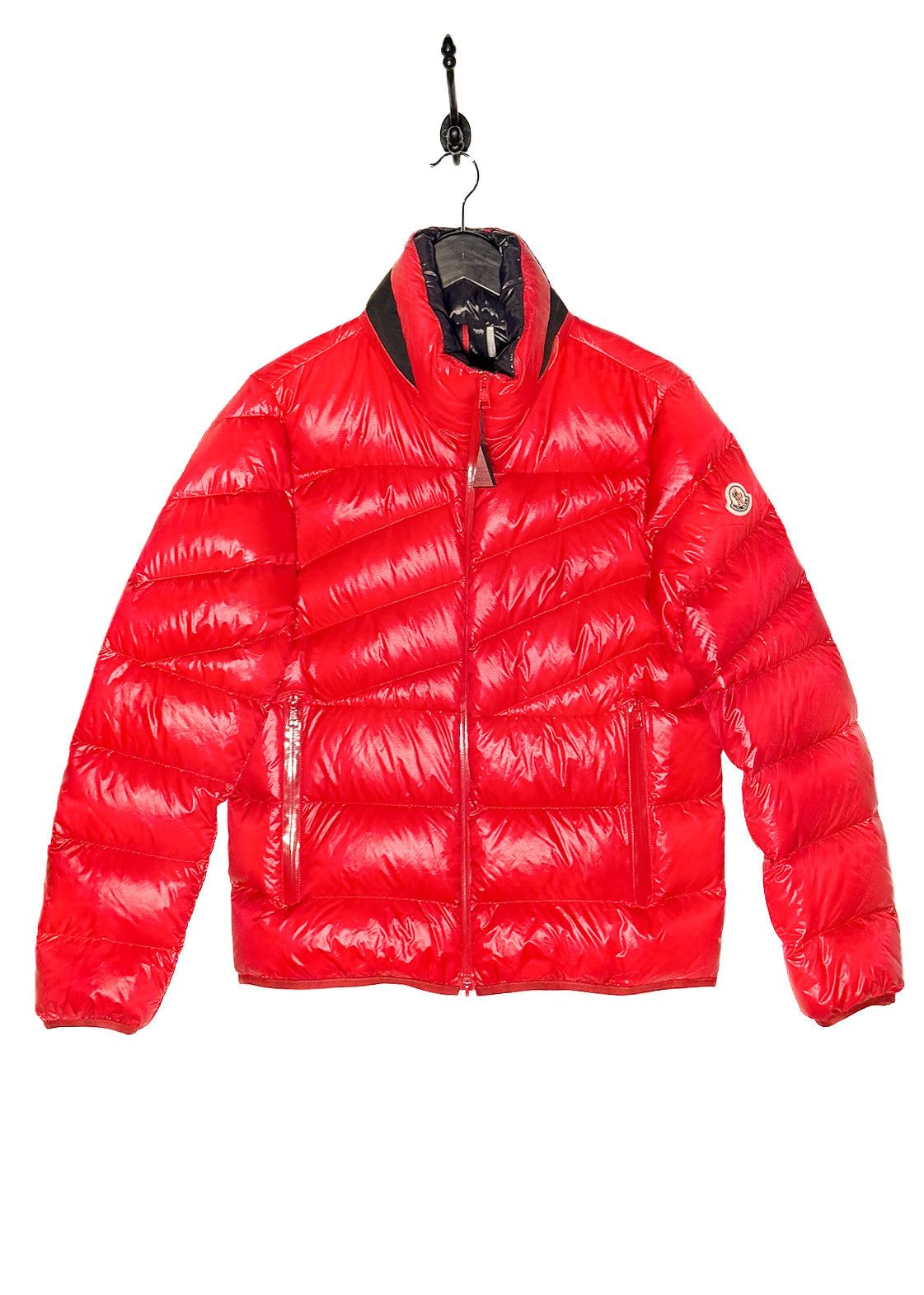 Moncler Moncler Red Hanin Quilted Down Puffer Jacket Size US S / EU 44-46 / 1 - 1 Thumbnail