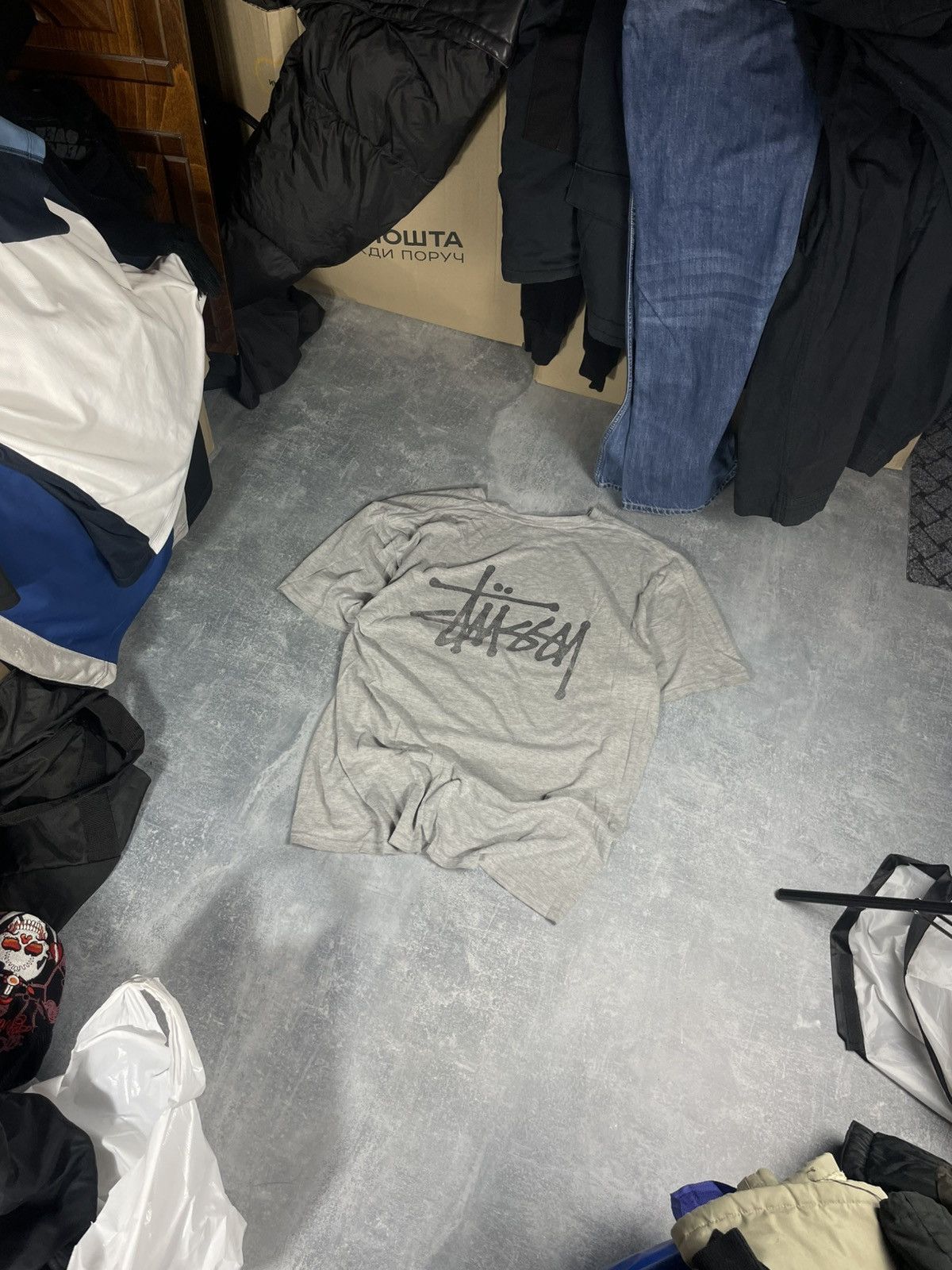 Stussy Vintage Big Logo oversize Stussy Usa tee t-shirt Size US L / EU 52-54 / 3 - 1 Thumbnail