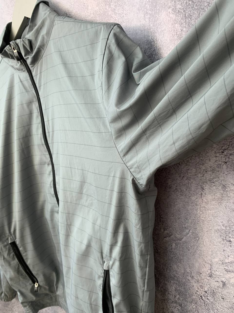 Adidas Adidas Climaproof Vintage 2010 Striped Jacket Gray size M Size US M / EU 48-50 / 2 - 8 Thumbnail