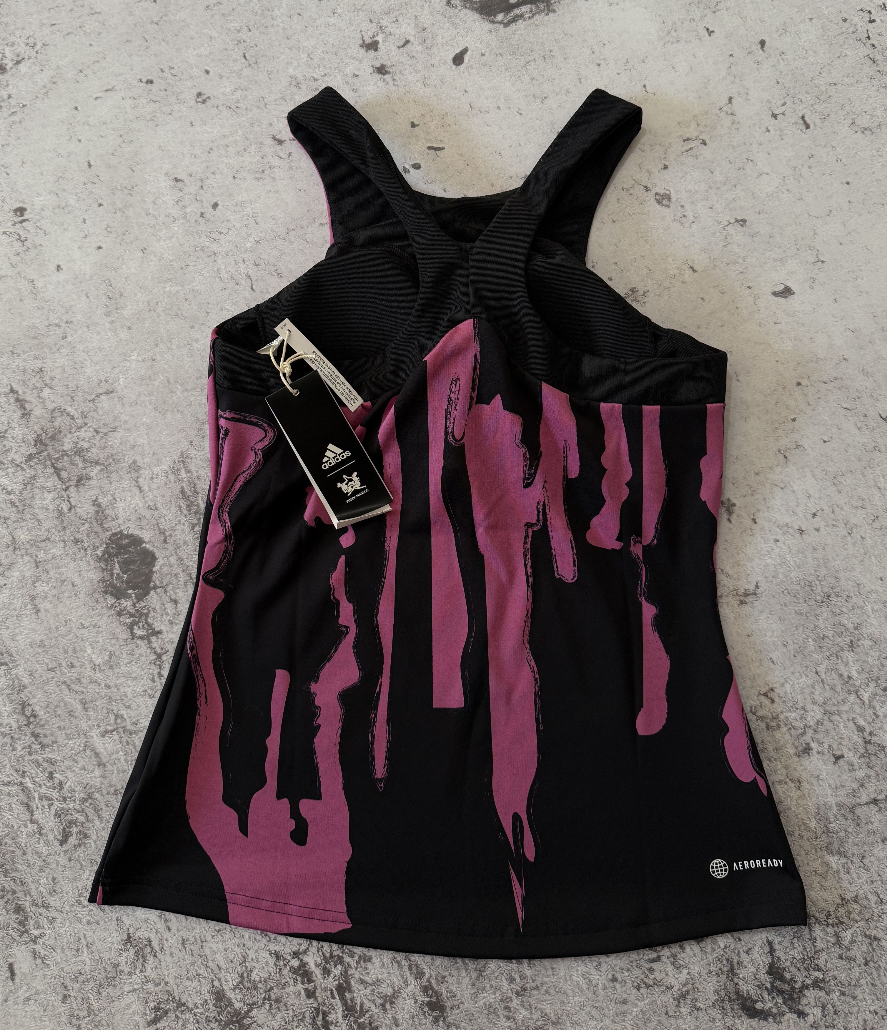 Adidas ADIDAS X THEBE MAGUGU TENNIS NEW YORK TANK TOP S HT4234 Size S / US 4 / IT 40 - 8 Thumbnail