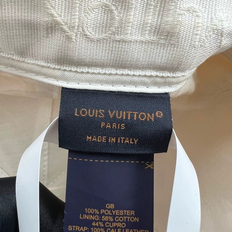 Louis Vuitton Louis Vuitton Flocked presbyopic baseball cap Size ONE SIZE - 4 Thumbnail