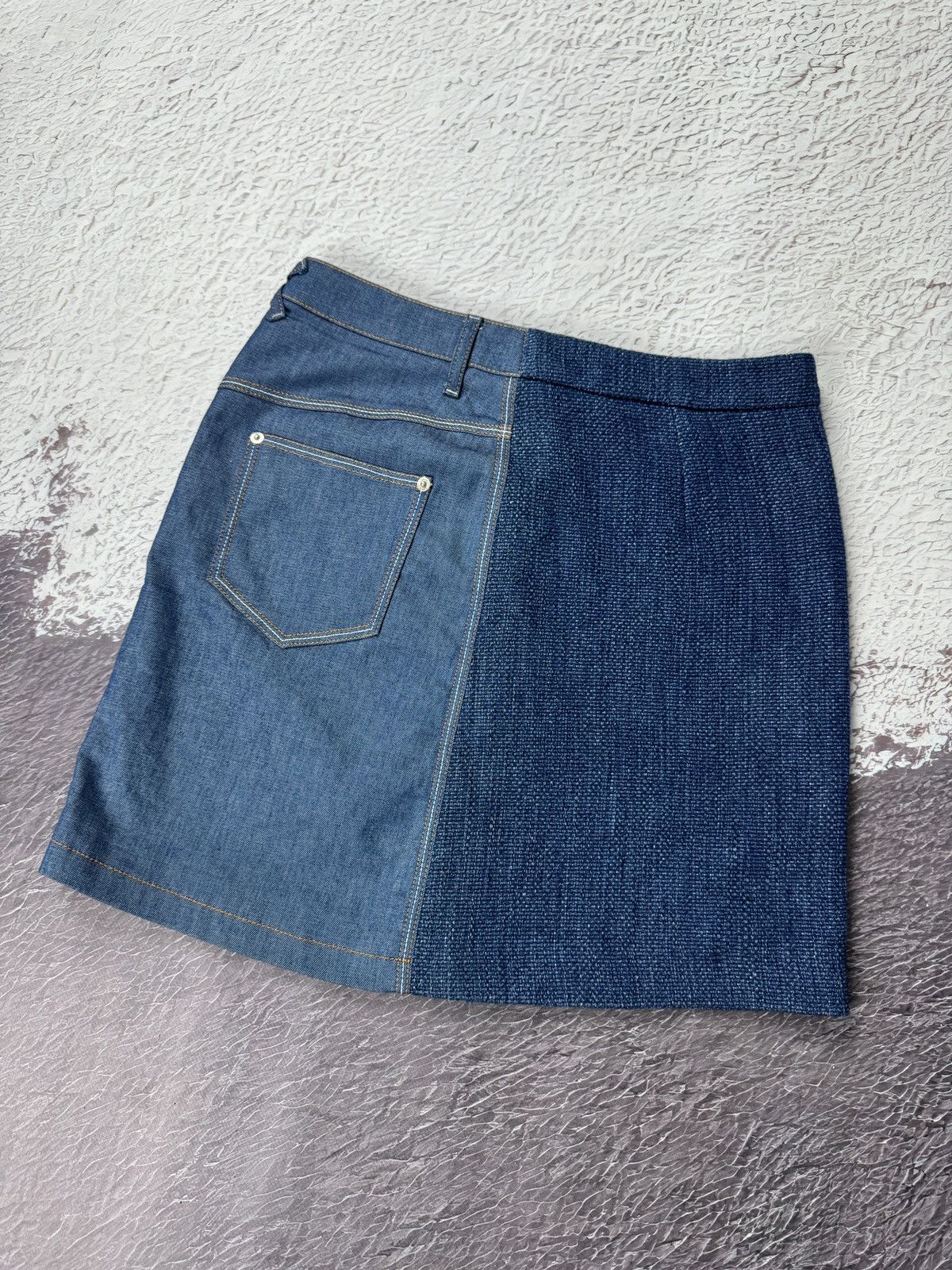 Sonia Rykiel Sonia by Sonia Rykiel denim mini jeans skirt Size 27" / US 4 / IT 40 - 11 Thumbnail