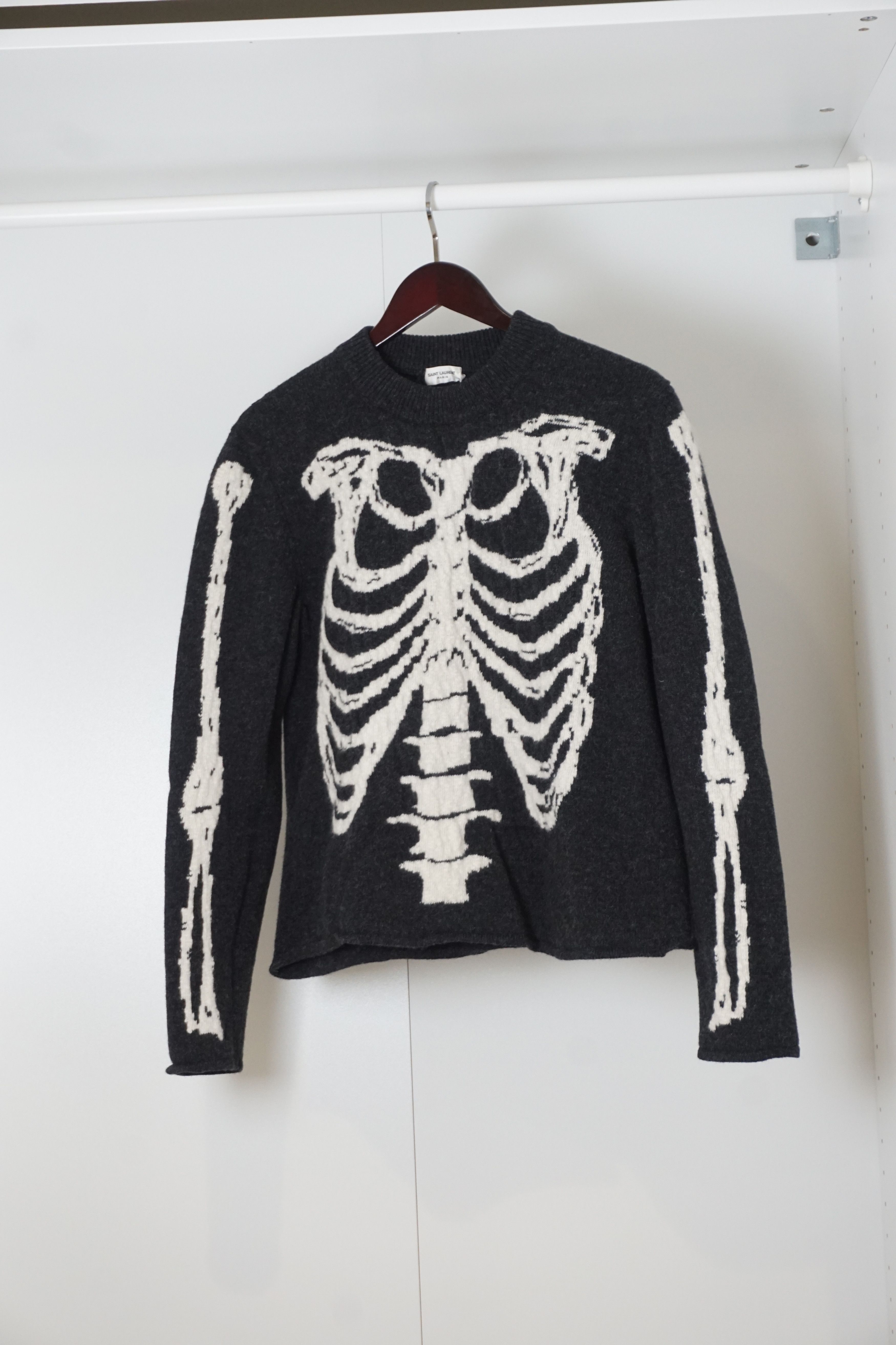 Saint Laurent Skeleton Sweater | Grailed