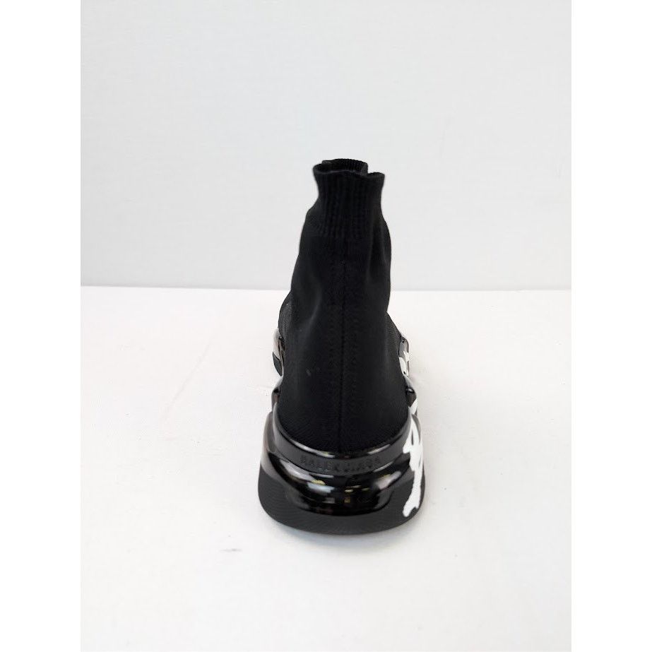 Balenciaga o1rshd1 Recycled Speed 2.0 Sneakers in Black/White Size US 12 / EU 45 - 16 Thumbnail