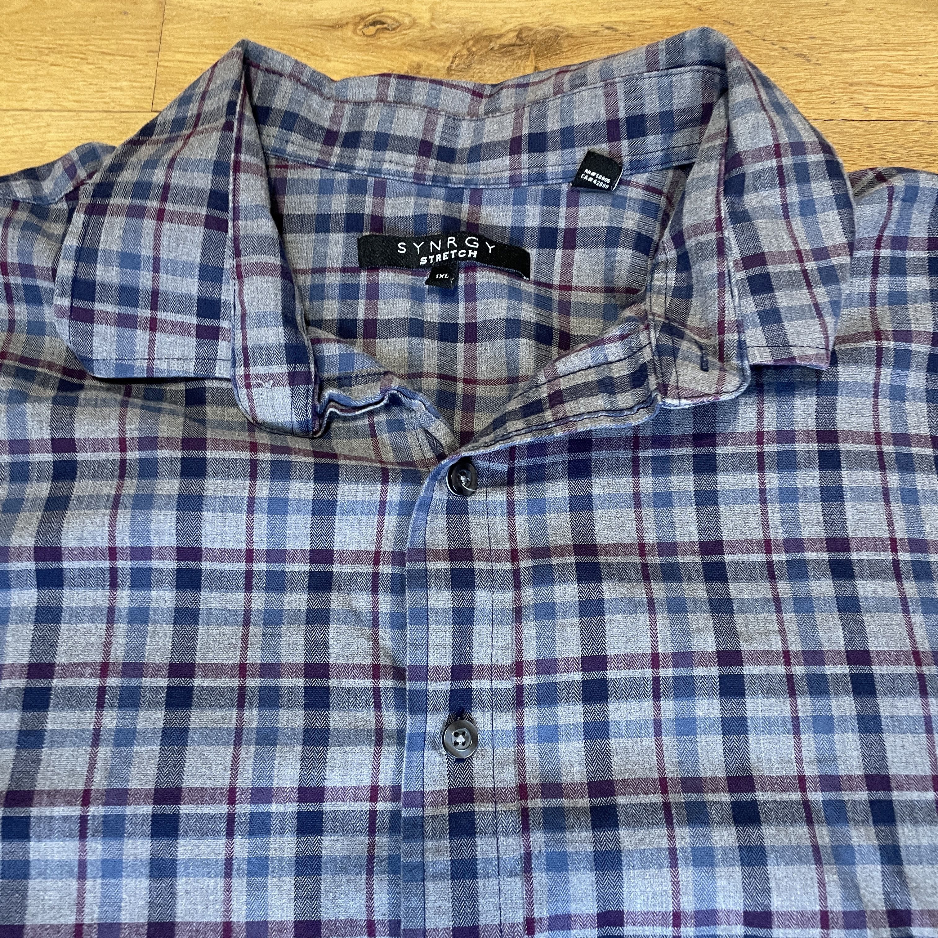 Designer × Japanese Brand Synergy Men's Fashionable Elegant Check Shirt Xxl - New Size US XXL / EU 58 / 5 - 3 Thumbnail