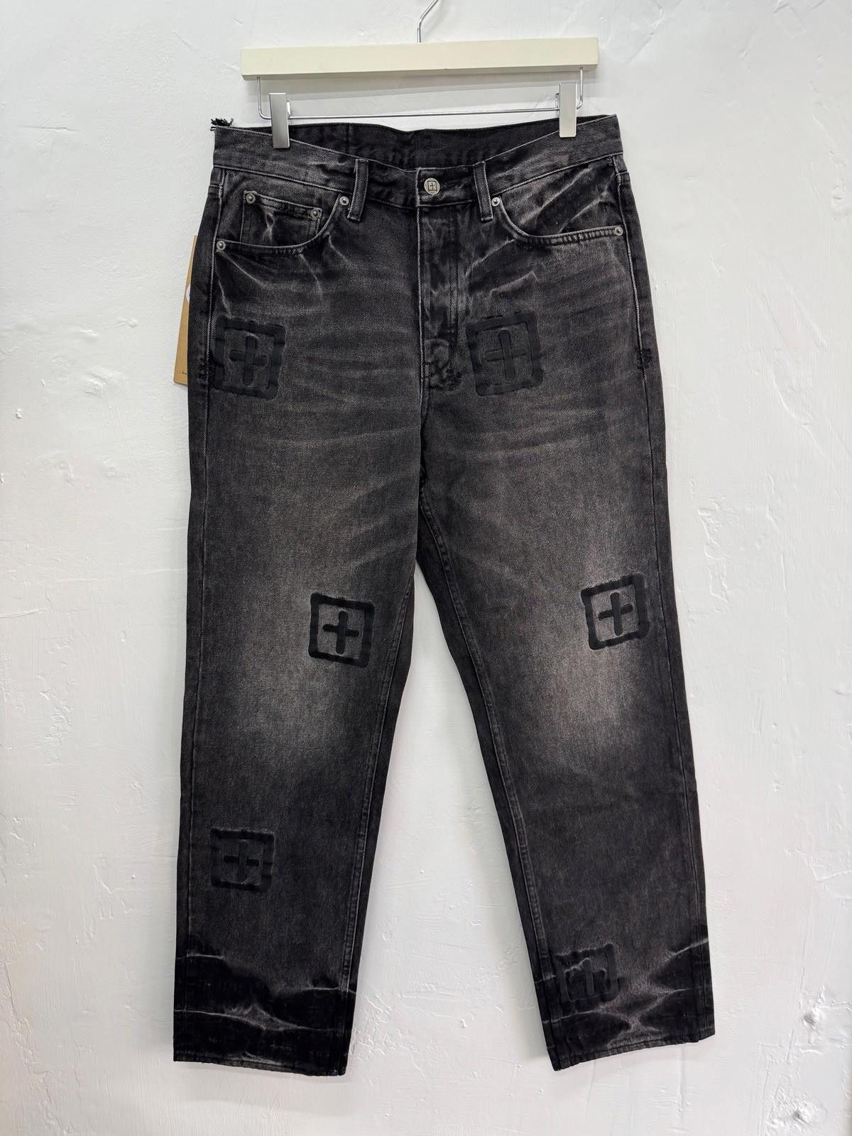 Ksubi new Ksubi mens denim jeans anti k gray black box scatter 32 Size US 32 / EU 48 - 1 Thumbnail