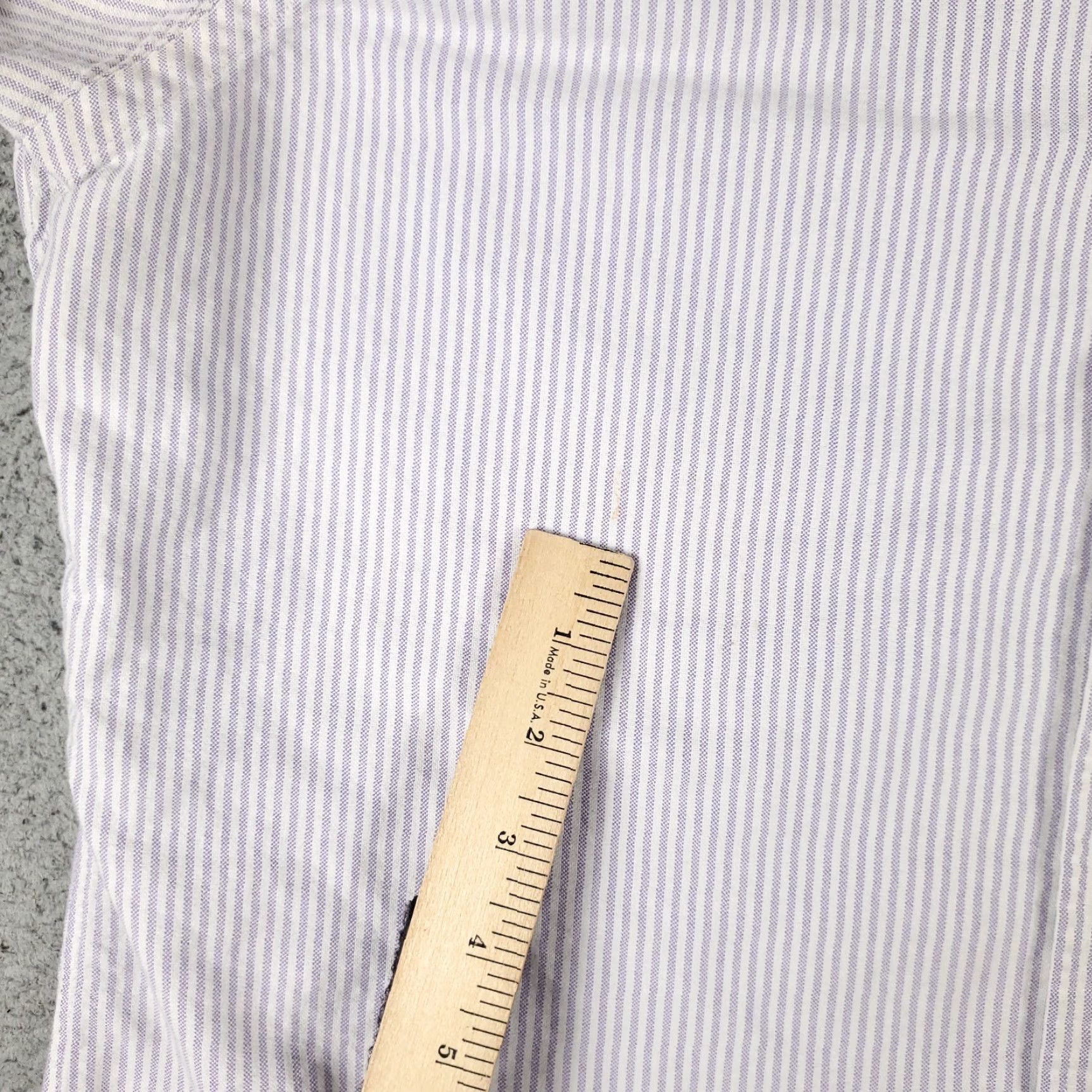 Ralph Lauren Ralph Lauren Shirt Mens 16 Purple Striped Pony Dress Button Up Long Sleeve Size 42R - 6 Thumbnail