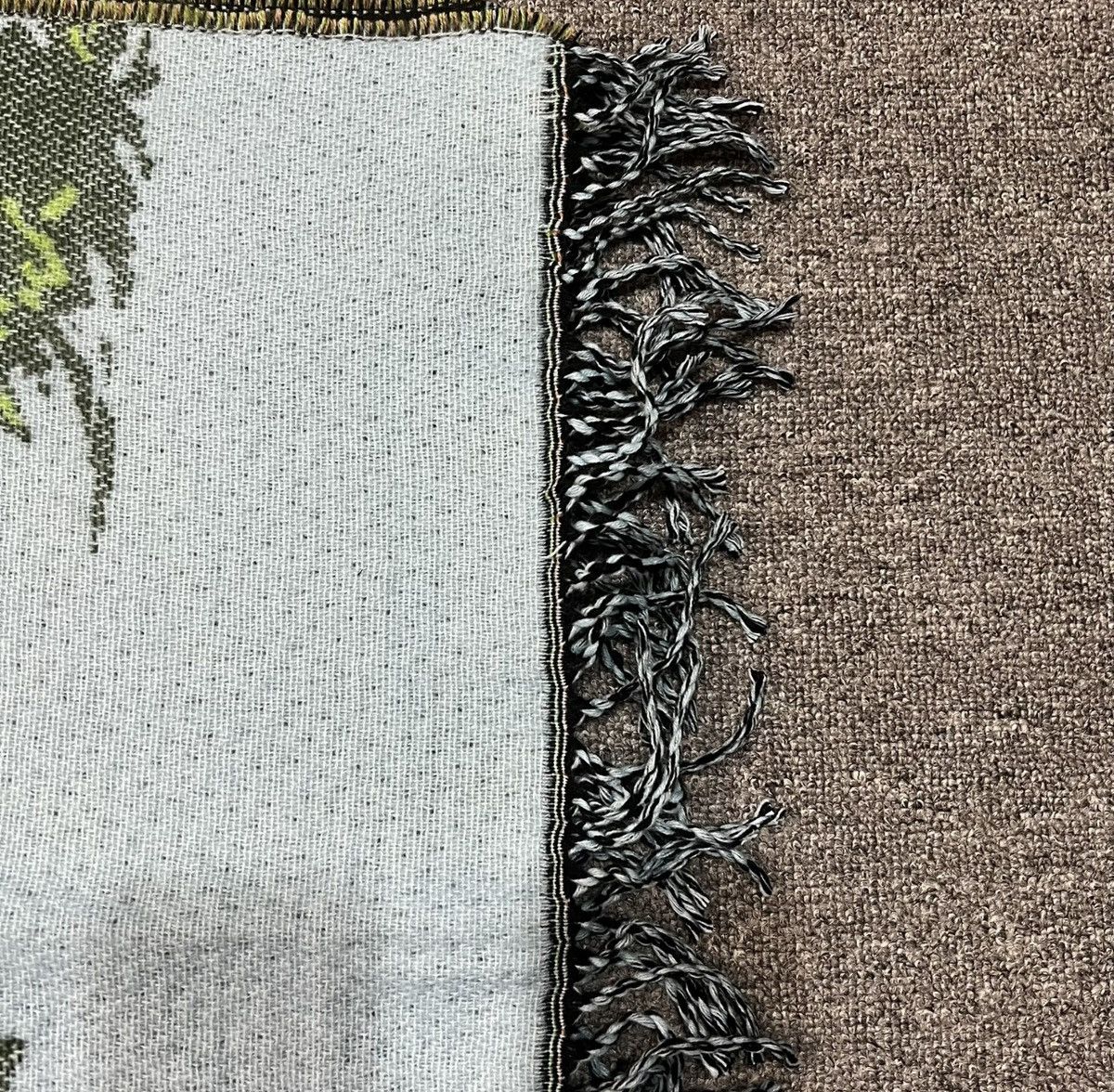 Stussy UNBRANDED Stussy‑Style Sky & Island Resort Jacquard Blanket Size ONE SIZE - 5 Thumbnail