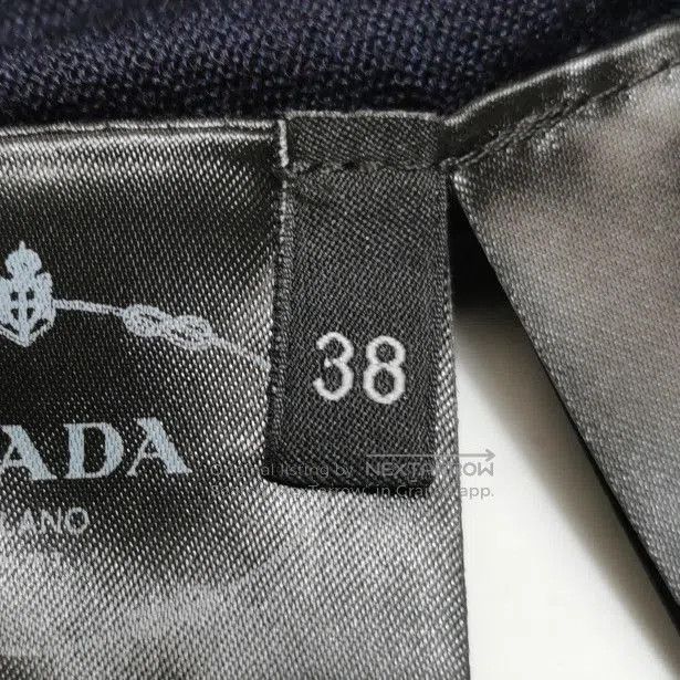 Prada Prada Wool Long Sleeve V. Size S / US 4 / IT 40 - 5 Thumbnail