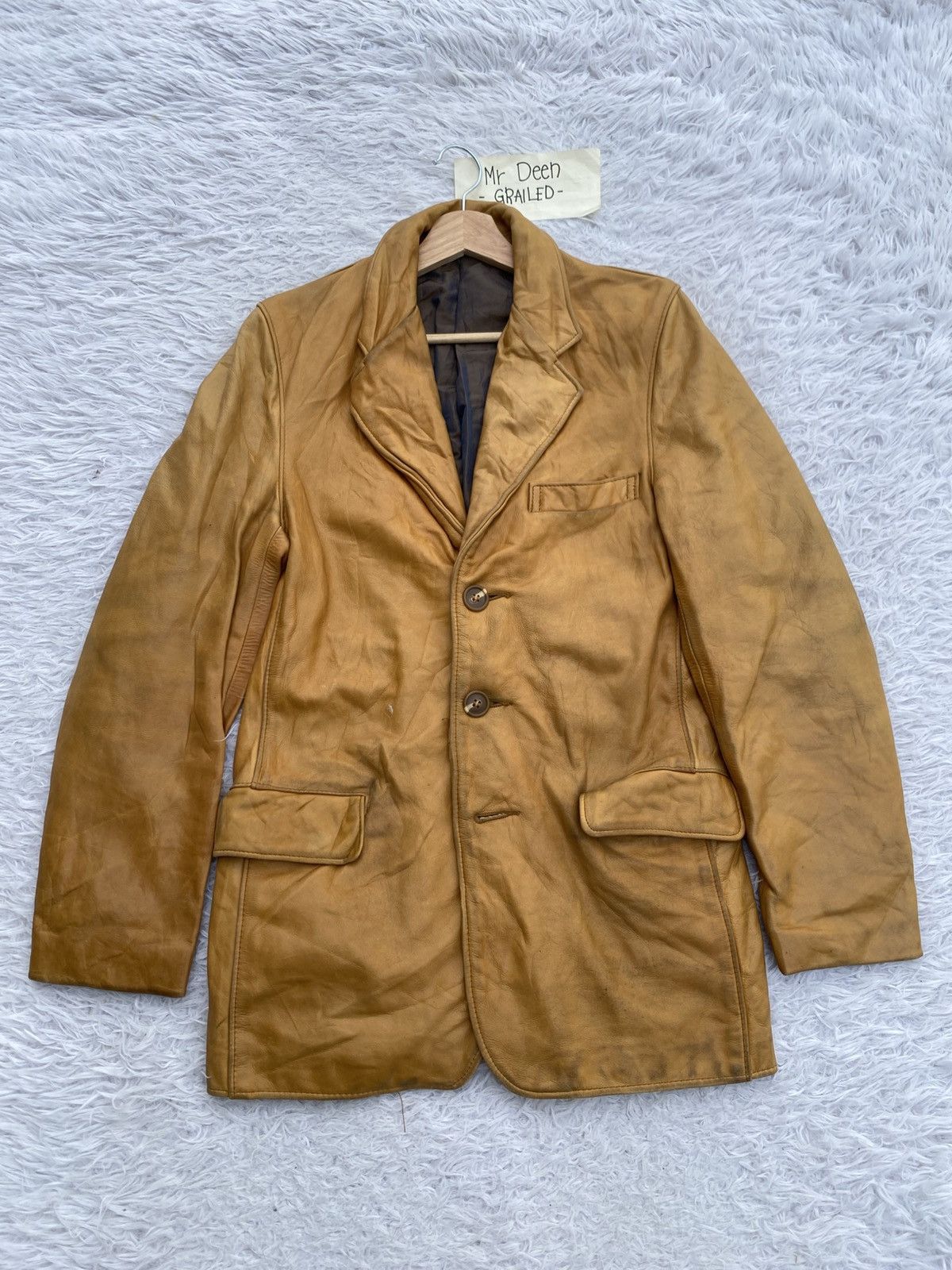 Schott Rare Vintage 90s Schott USA Genuine Leather Tailored Jacket Size M / US 6-8 / IT 42-44 - 1 Thumbnail