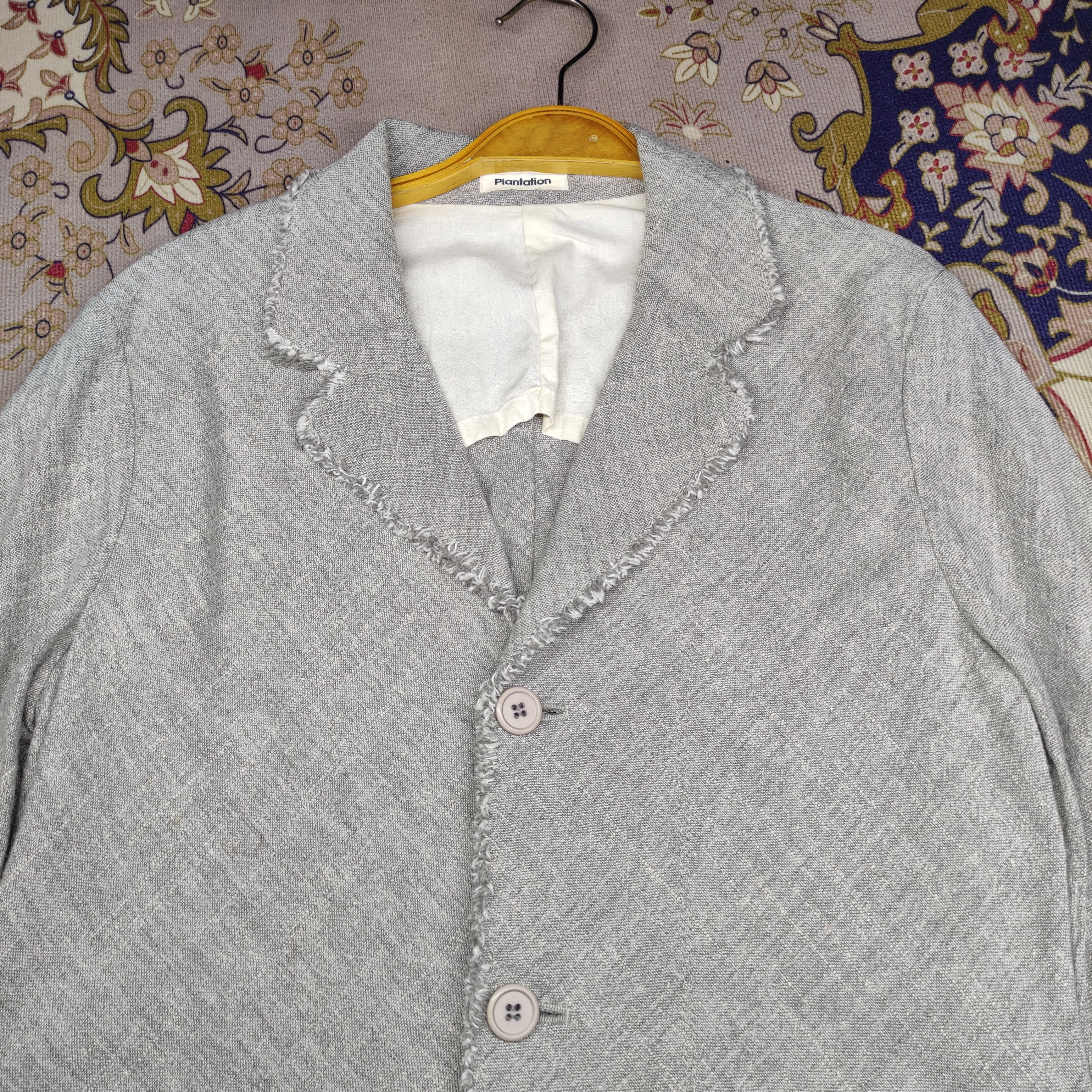 Issey Miyake a75 Plantation by Issey Miyake Distressed style jacket Size M / US 6-8 / IT 42-44 - 13 Thumbnail