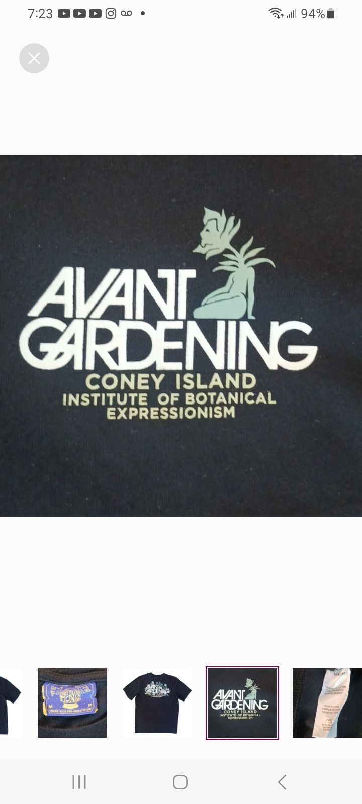 Other CONEY ISLAND PICNIC 'Avant Gardening' Long-Sleeve T-Shirt Size US M / EU 48-50 / 2 - 5 Thumbnail