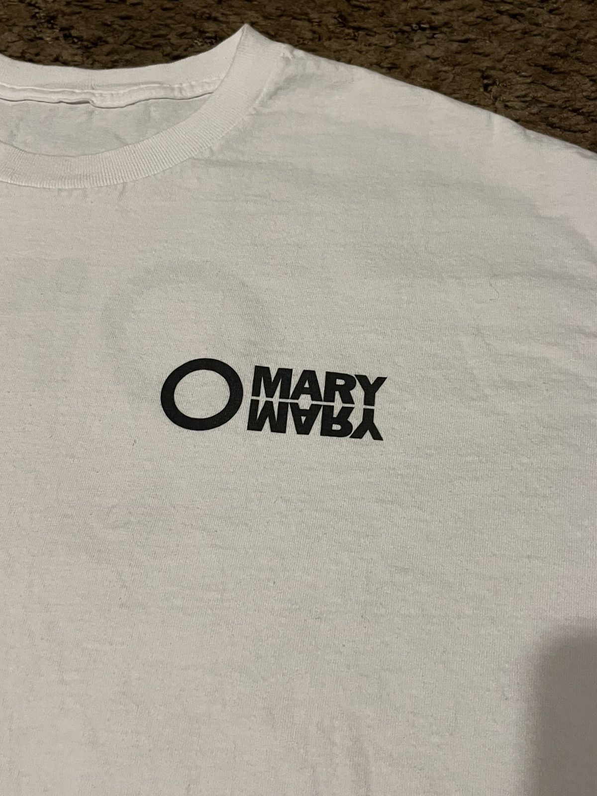 Vintage Mary Mary Marijuana Weed Bud T-Shirt White XLarge Size US XL / EU 56 / 4 - 4 Thumbnail