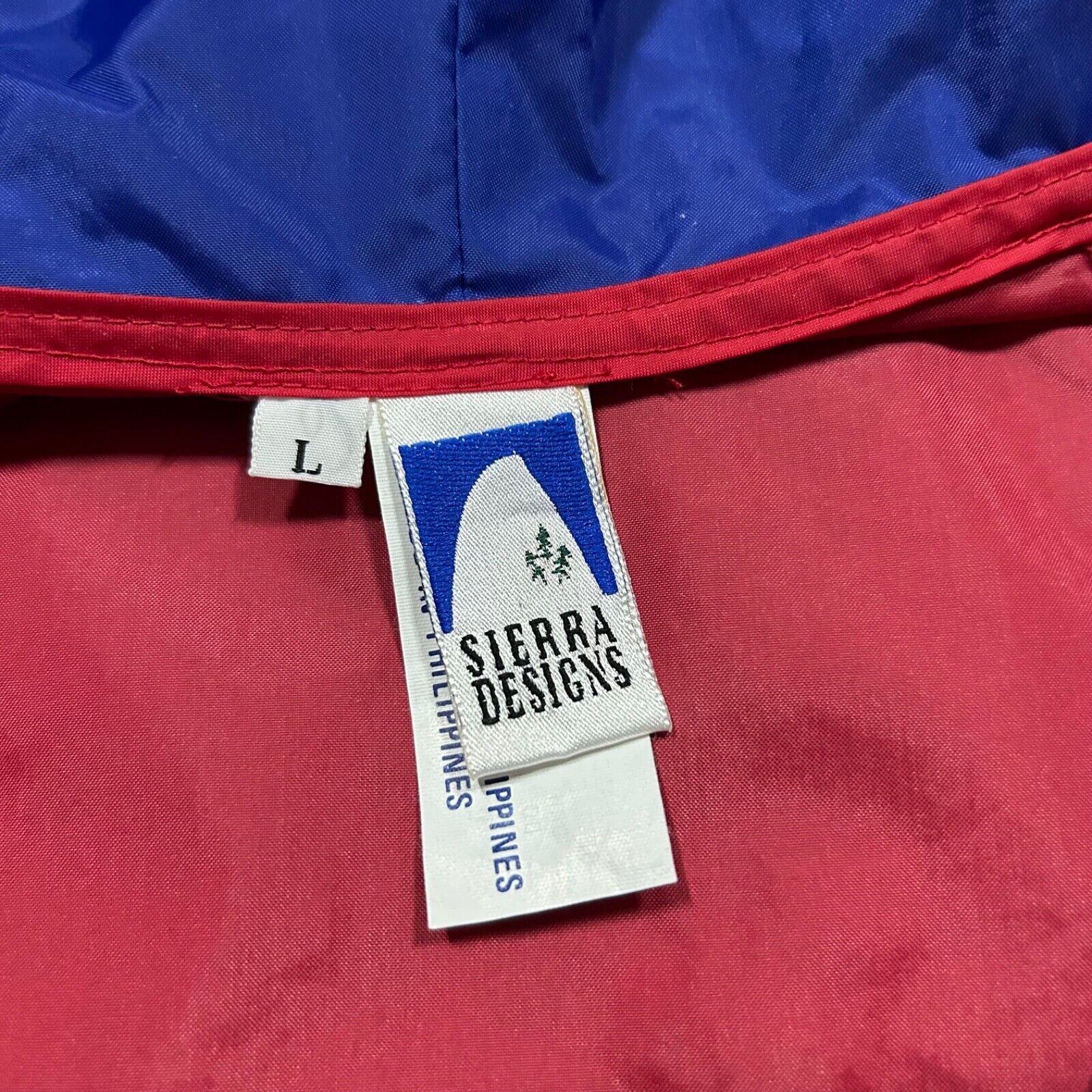 Sierra Designs × Vintage Vintage Nylon Windbreaker Anorak Jacket Half Zip Pullover Size US L / EU 52-54 / 3 - 2 Thumbnail