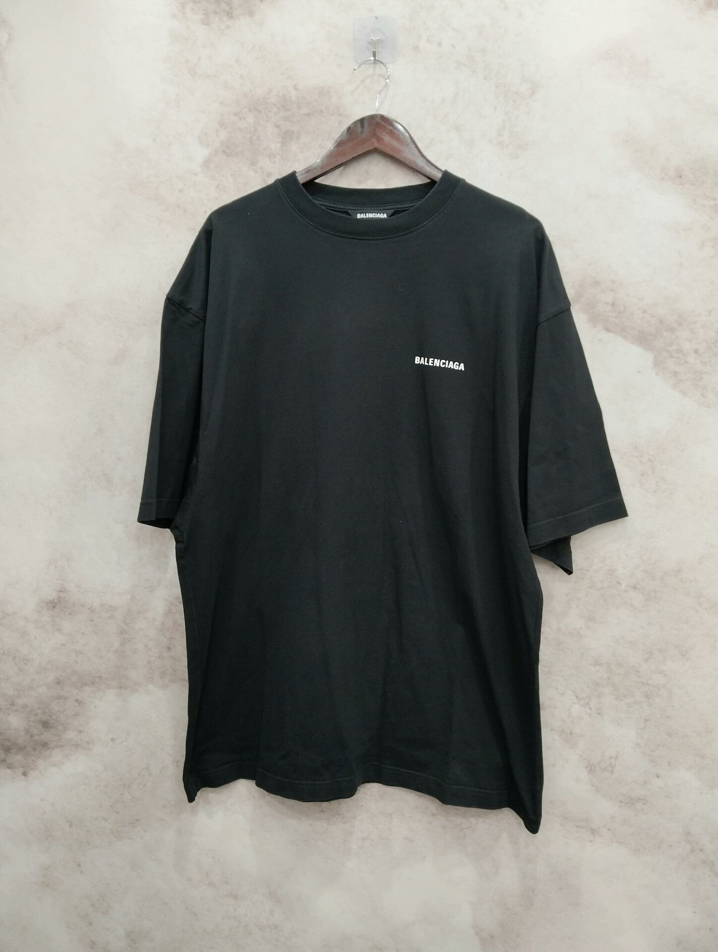 Balenciaga Balenciaga Black Short Sleeve T-Shirt Size S Size US S / EU 44-46 / 1 - 1 Thumbnail