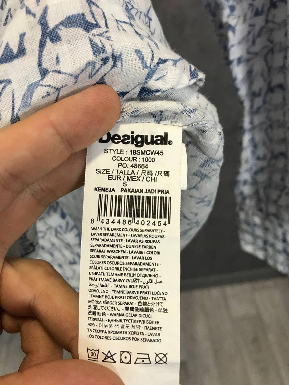 Desigual Desigual designer art linen shirt Size US S / EU 44-46 / 1 - 5 Thumbnail
