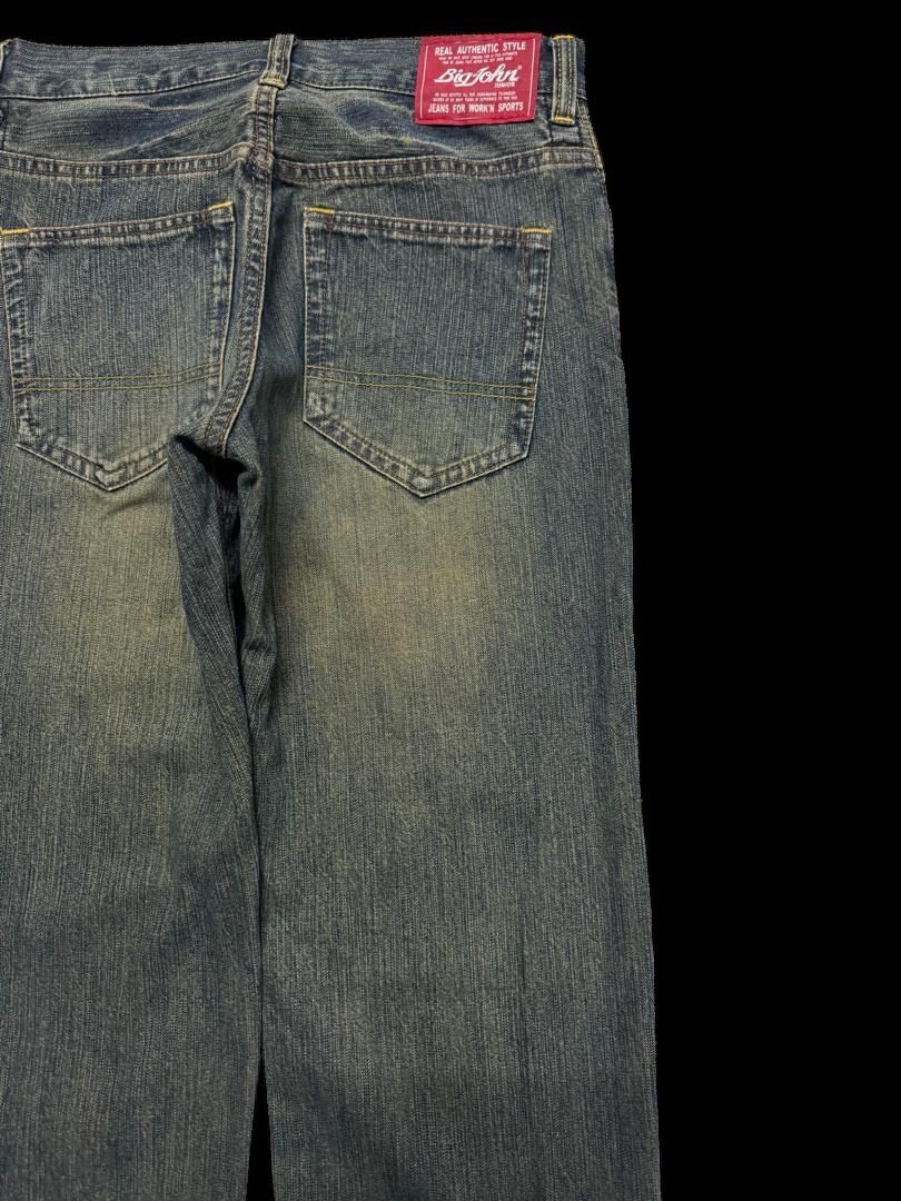 Other INSANE 90s Big John Rusty Mudwash Baggy Denim Jeans Sick Size US 27 - 16 Thumbnail