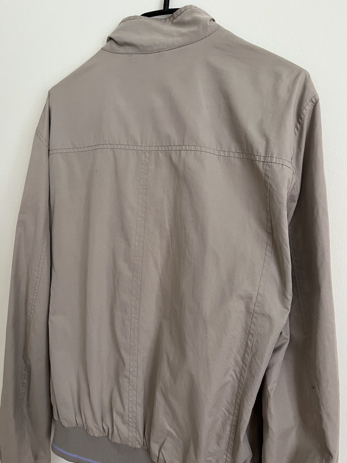 Versace Versace Collection Taupe Bomber Jacket - Size 48 Size M / US 6-8 / IT 42-44 - 9 Thumbnail