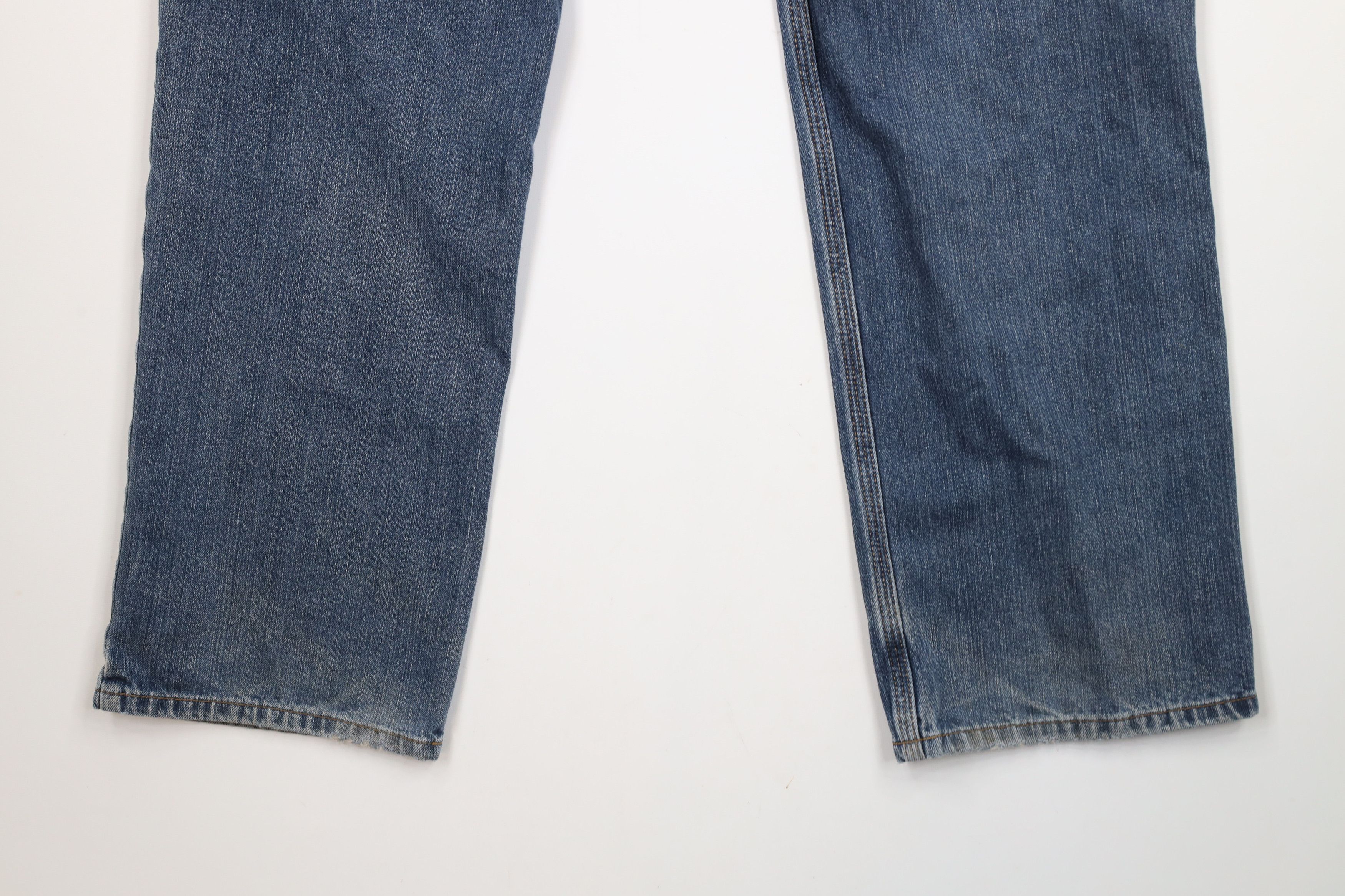 Carhartt × Vintage Vintage Y2K Carhartt Relaxed Fit Dungaree Denim Jeans Blue Size US 36 / EU 52 - 14 Thumbnail
