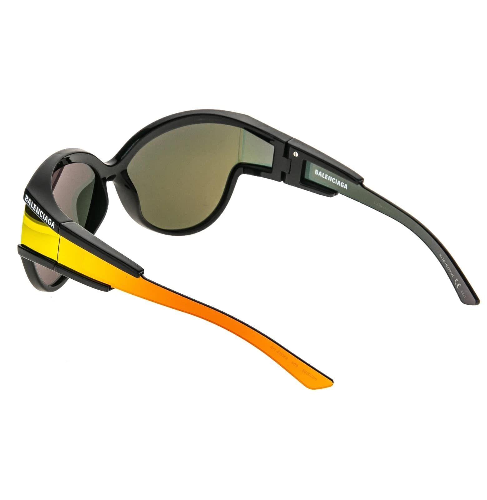 Balenciaga BALENCIAGA BB0038S UNLIMITED 0038 Black Fashion Sunglasses Size ONE SIZE - 8 Thumbnail