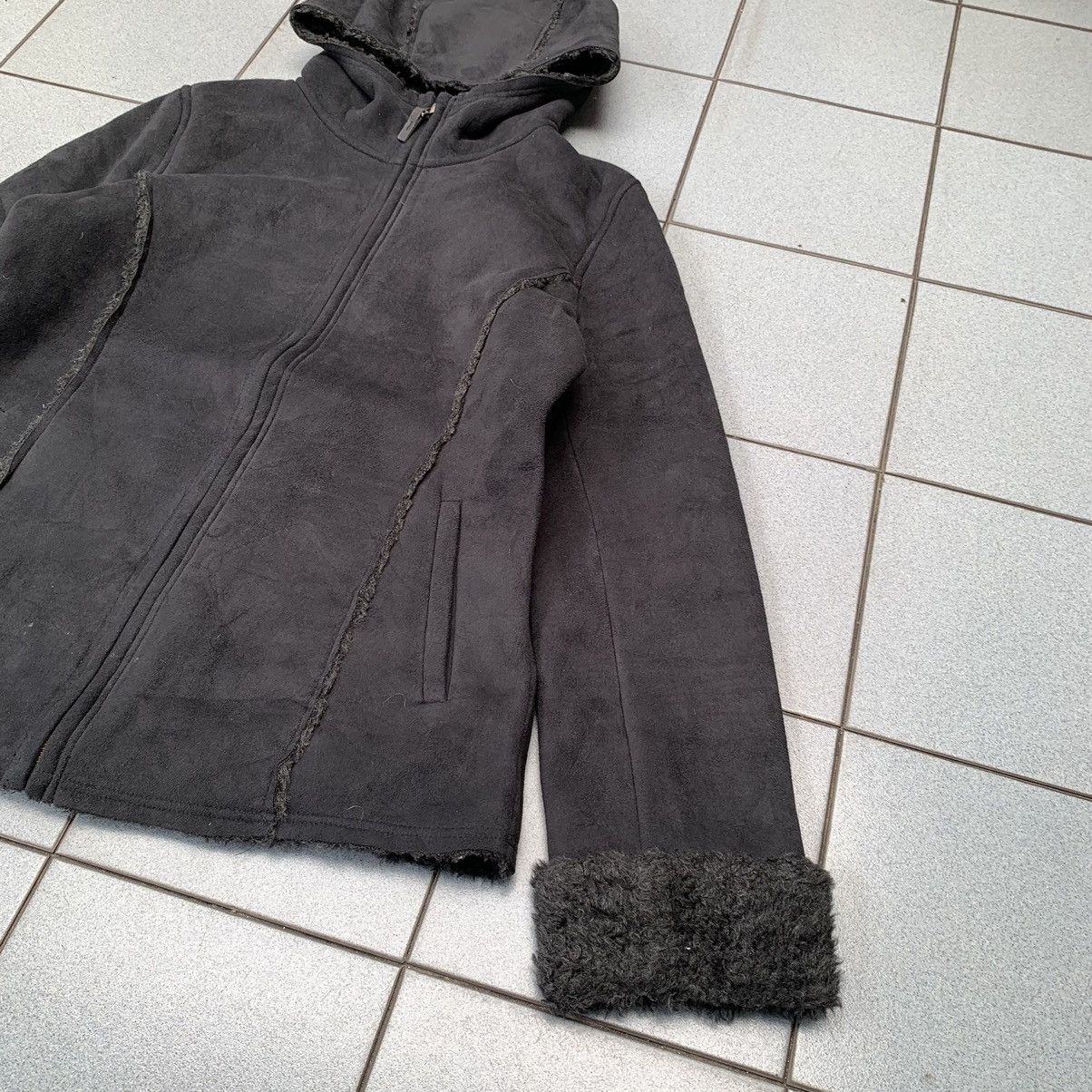Uniqlo Uniqlp Sherpa Lined Black Warm Sweeter Hoodie Size L / US 10 / IT 46 - 2 Thumbnail