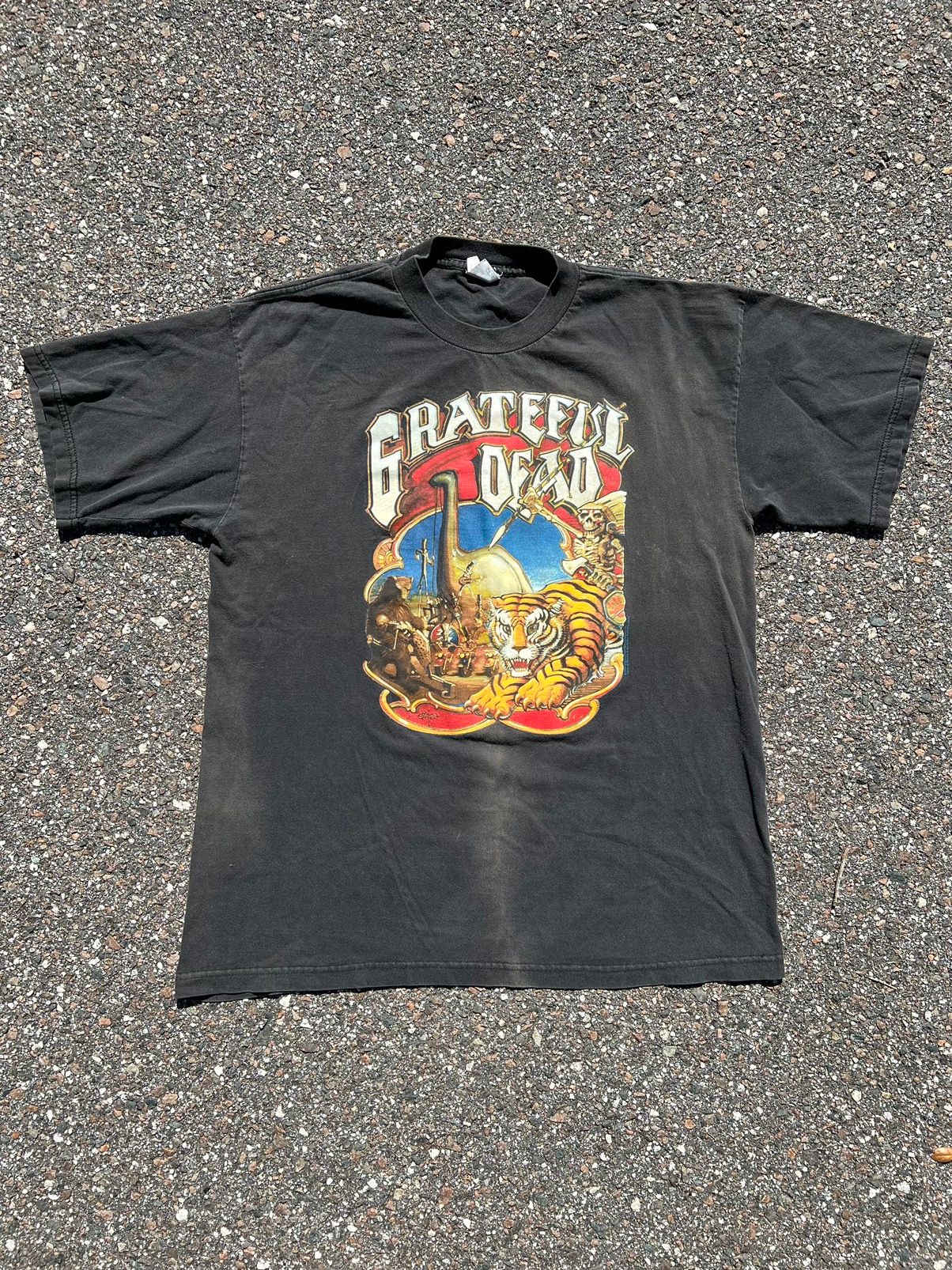 Vintage Vintage Grateful Dead 1996 Circus Cronies T-shirt XL Size US XL / EU 56 / 4 - 1 Preview