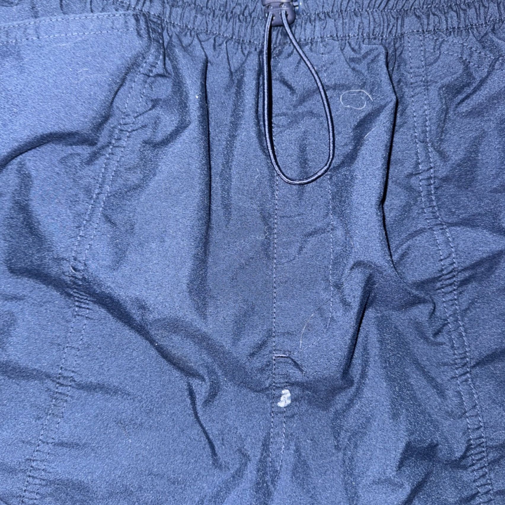 Nike VINTAGE Nike Cargo Hiking Shorts Blue Large 30x12 Silver Tag Y2K Utility Men Adults Size US 33 - 4 Thumbnail