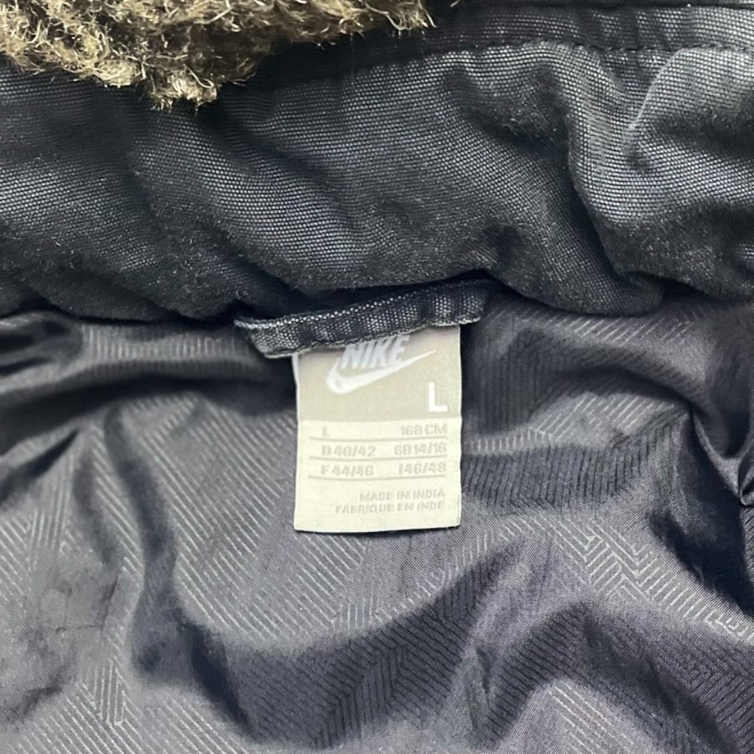 Nike Vintage Nike Winter Hoodie Jacket with Faux Fur Hood Size US L / EU 52-54 / 3 - 6 Thumbnail