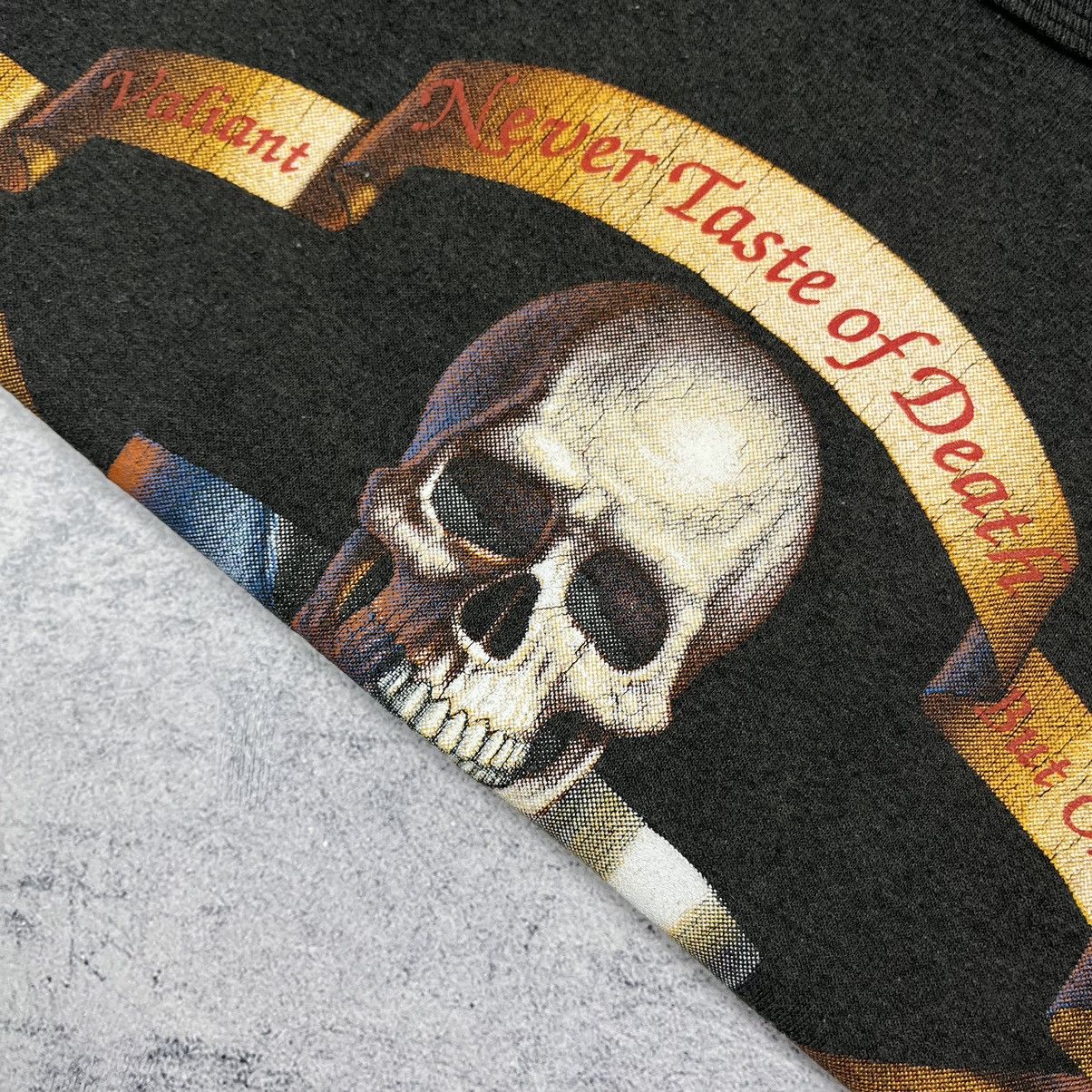 Vintage Vintage Soldier Of Fortune “never taste of death” tee 1990’s Size US XL / EU 56 / 4 - 10 Thumbnail