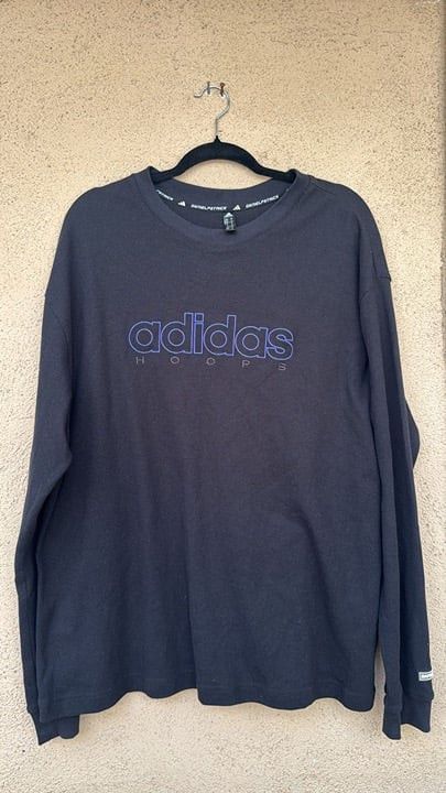 Adidas × Daniel Patrick Adidas x Daniel Patrick Medium Long Sleeve Shirt Black New Size US M / EU 48-50 / 2 - 1 Thumbnail