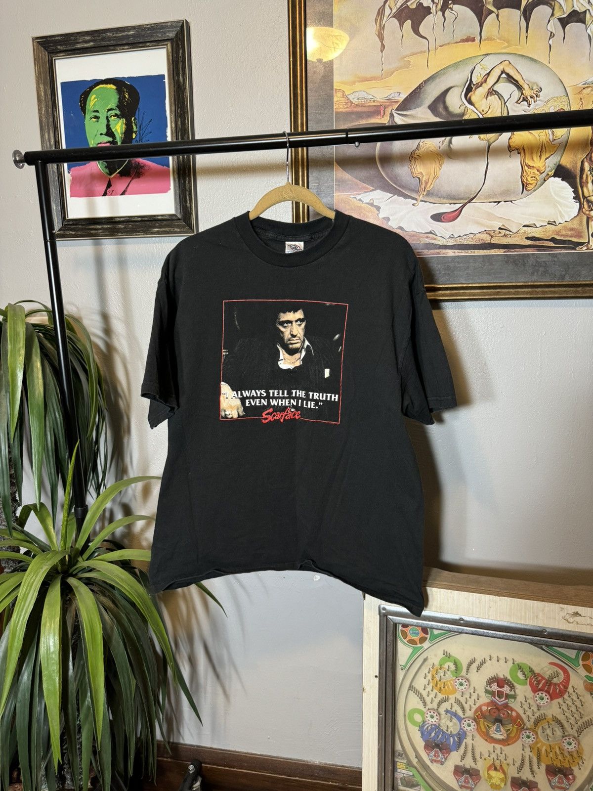 Vintage Vintage Scarface Shirt Size US XL / EU 56 / 4 - 1 Thumbnail
