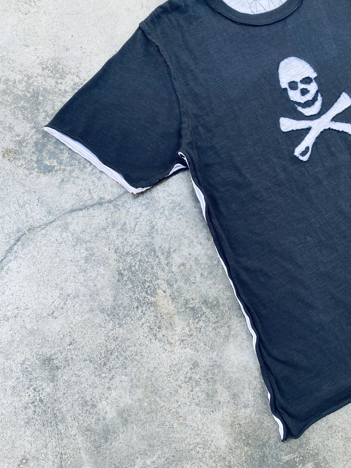 Beams Plus Vintage Beams Japan Skull Center Logo Tees Size US L / EU 52-54 / 3 - 7 Thumbnail