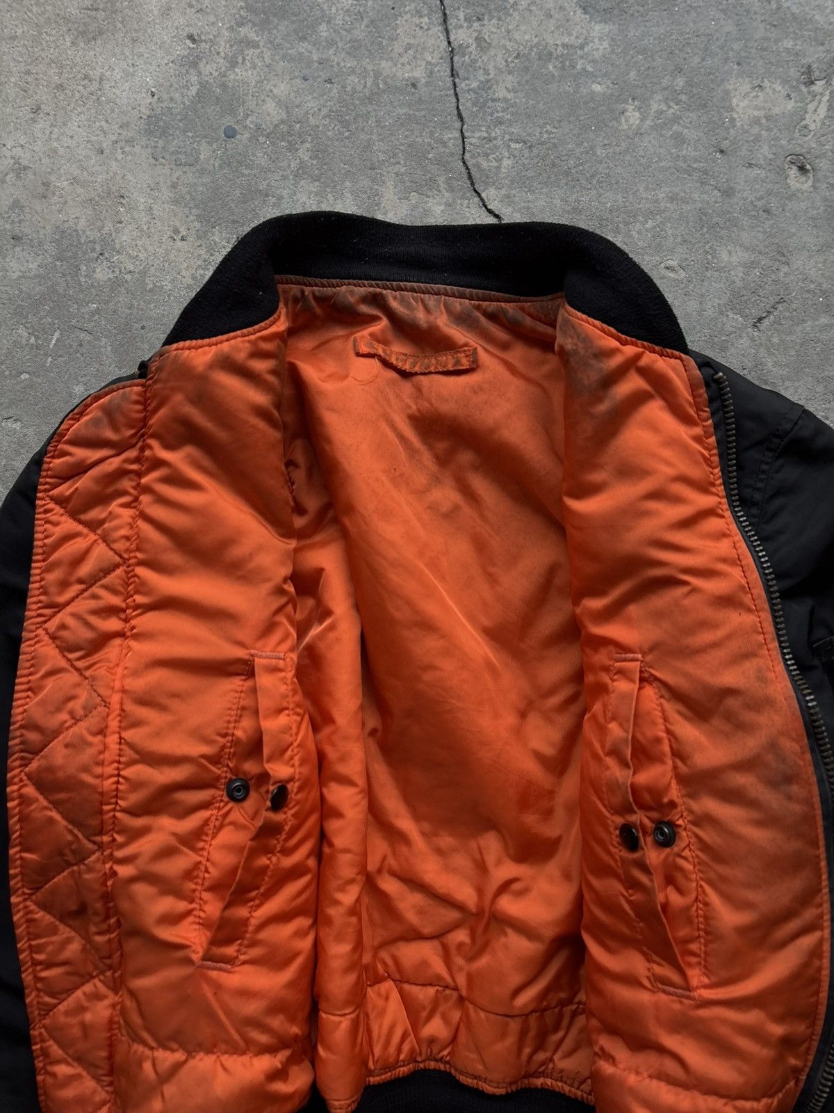 Alpha Industries Black!! Alpha Industries Ma-1 Bomber Flight Jacket Size L Size US L / EU 52-54 / 3 - 7 Thumbnail