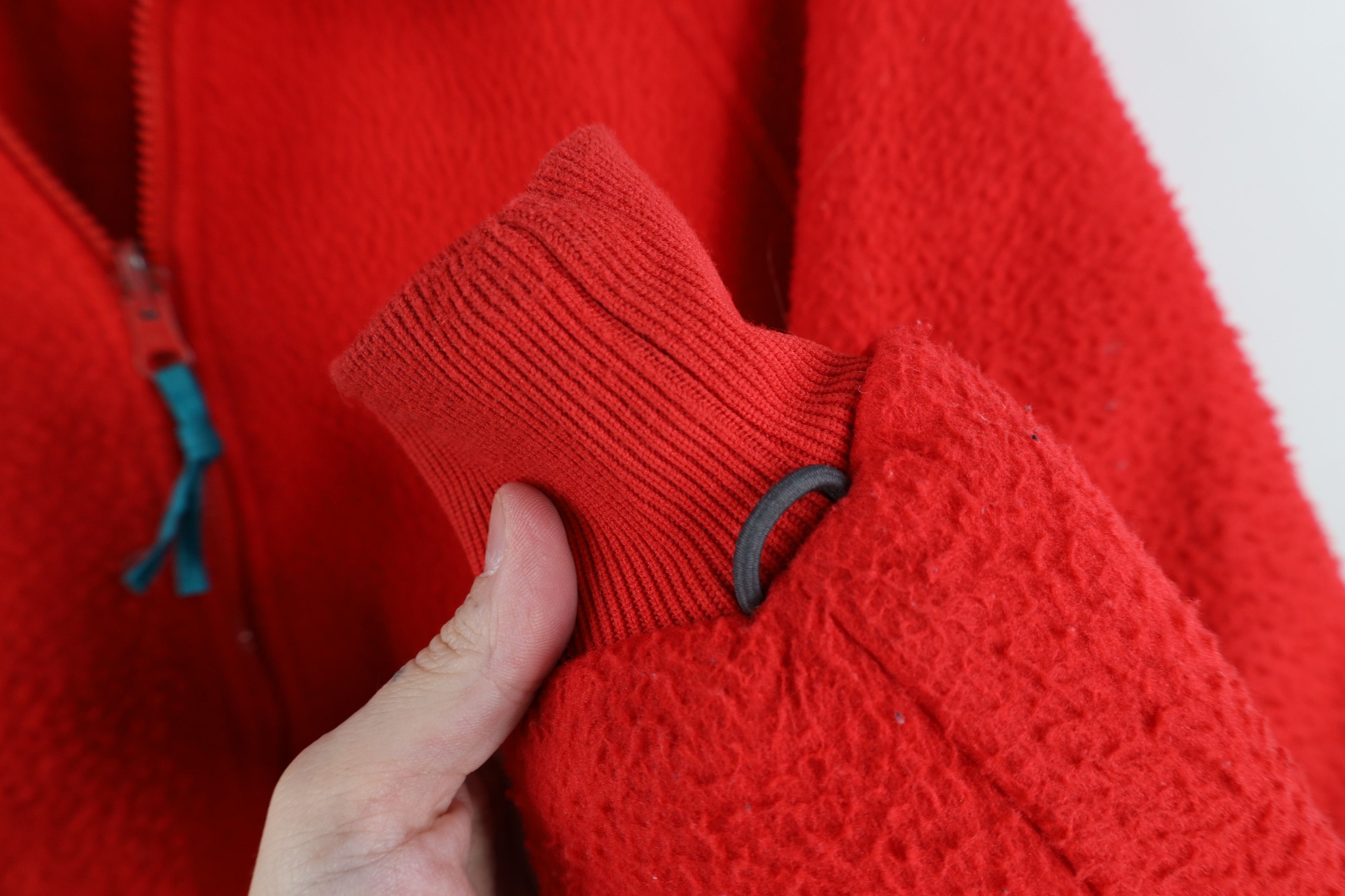 Columbia Vintage 80s 90s Columbia Full Zip Fleece Jacket Red USA Size US S / EU 44-46 / 1 - 7 Thumbnail