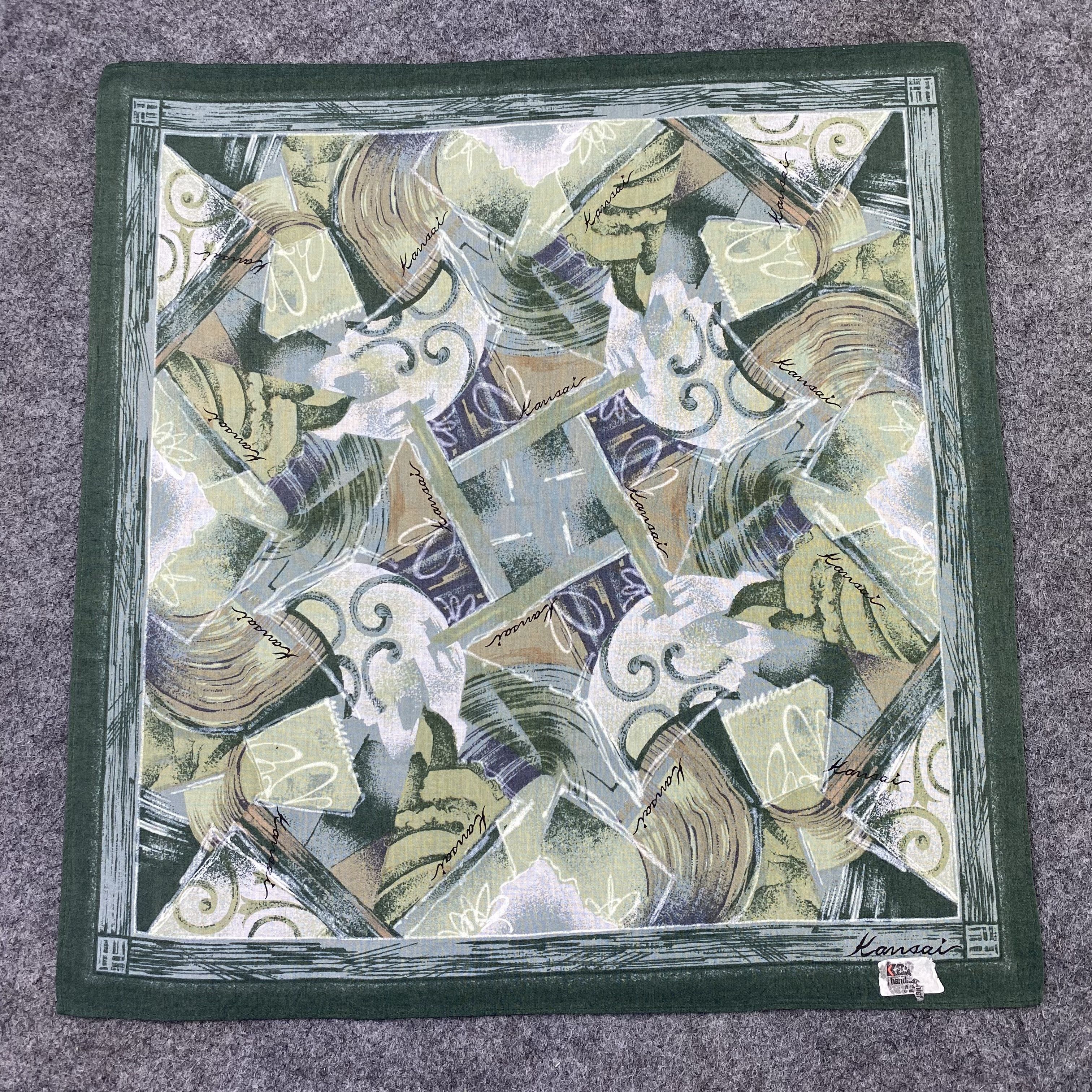 Kansai Yamamoto Kansai Handkerchief Neckerchief Bandana-B1819 Size ONE SIZE - 3 Thumbnail