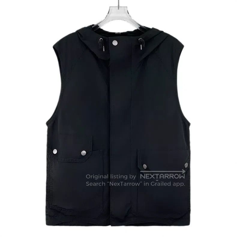 Hermes Hermes Dark green hooded sleeveless utility vest Size US M / EU 48-50 / 2 - 1 Thumbnail