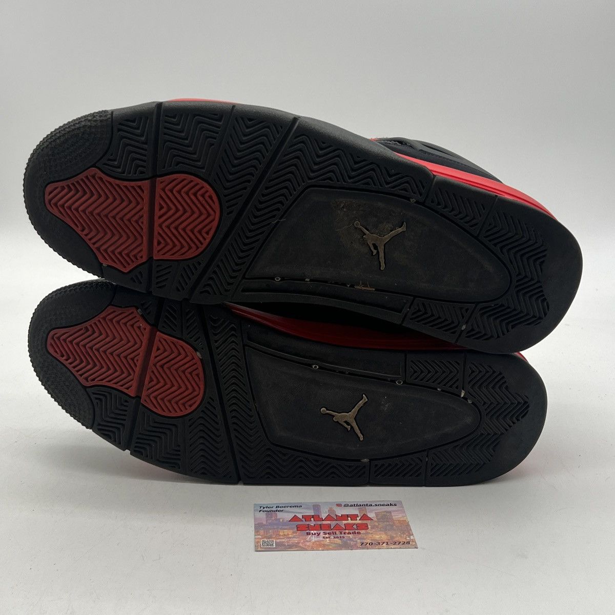 Jordan Brand Air Jordan 4 red Thunder Size US 13 / EU 46 - 7 Thumbnail