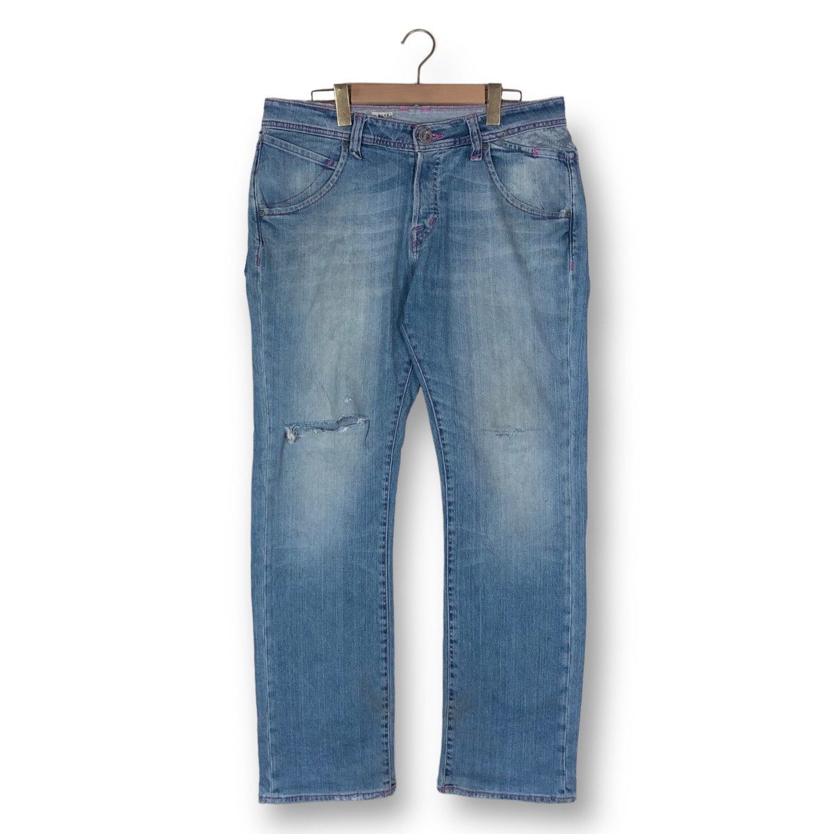 Volcom Vintage Volcom Distressed Faded Denim Jeans Size US 36 / EU 52 - 1 Thumbnail