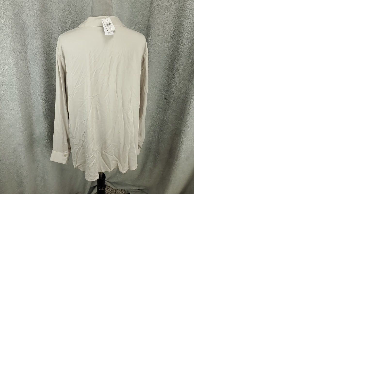 J. Jill J. Jill Blouse Women XL Gray 1/4 Button Collared Pullover NWT All Seasons Lightweight Pockets Size XL / US 12-14 / IT 48-50 - 9 Thumbnail