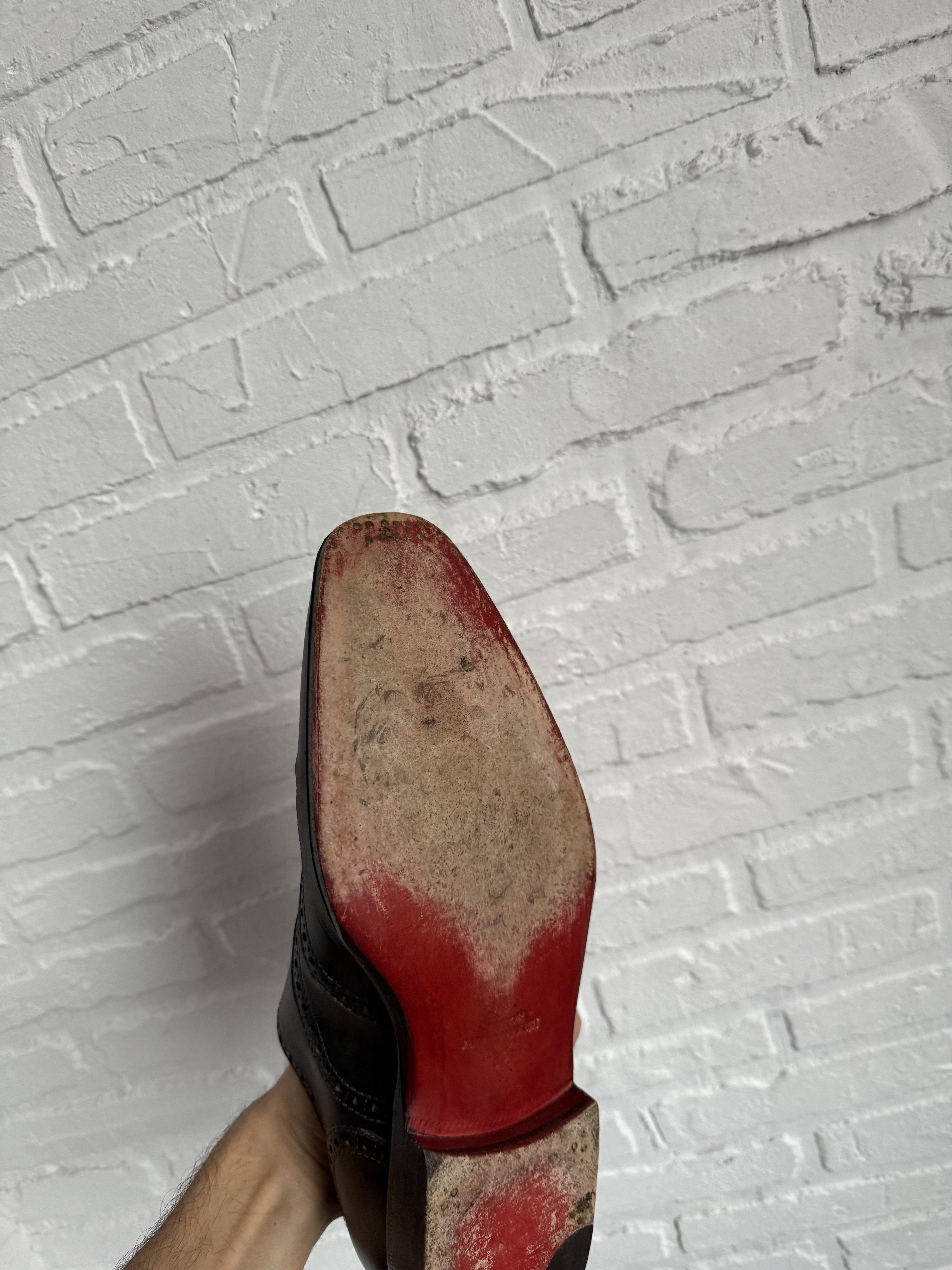 Sutor Mantellassi Sutor Mantellassi Italian Hand Made Leather Oxford Brogue Size US 8.5 / EU 41-42 - 8 Thumbnail