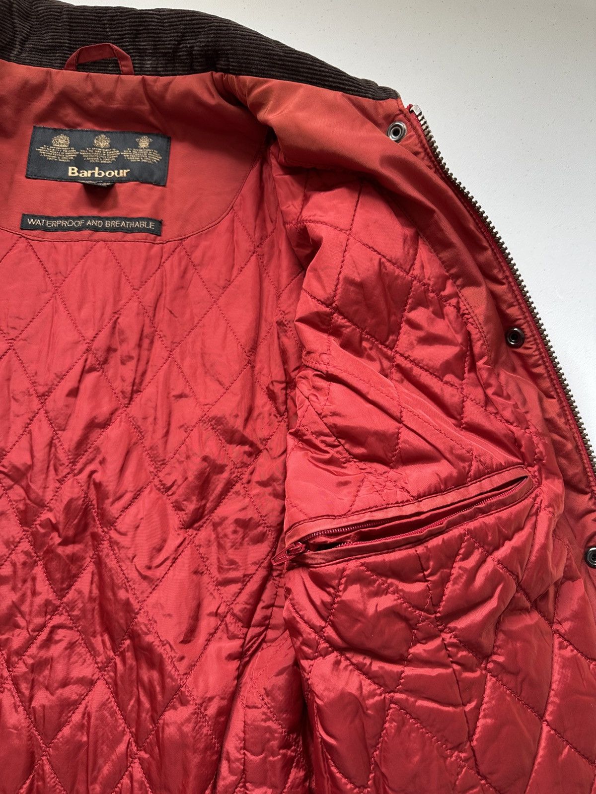 Barbour Barbour Metallic Amelia Belted Jacket Size M / US 6-8 / IT 42-44 - 9 Thumbnail