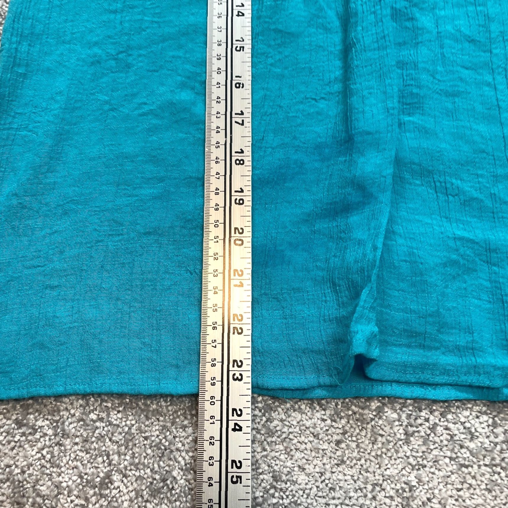 Vintage Counterparts Blouse Shirt Womens S Light Blue Long Sleeve Flare Collar Button Knit Top Size S / US 4 / IT 40 - 6 Thumbnail