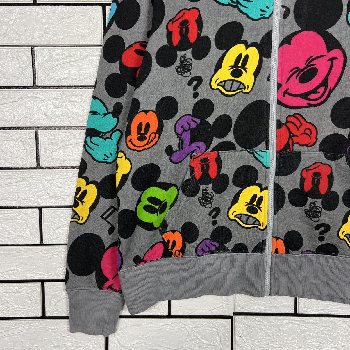 Disney DISNEY Mickey Mouse All Over Logo Zipper Hoodies #4236-C193 Size US L / EU 52-54 / 3 - 5 Thumbnail