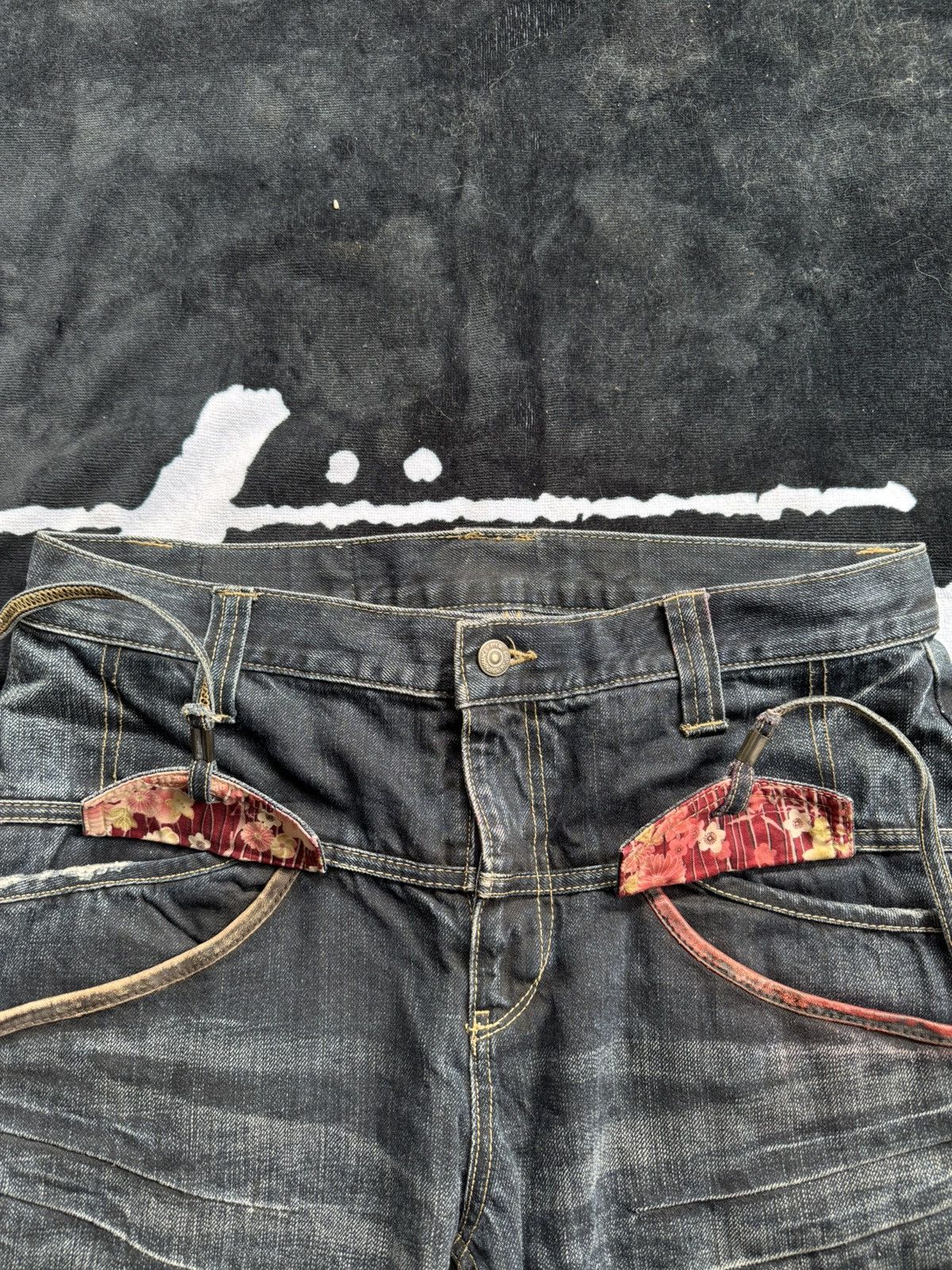 Japanese Brand × PPFM × Vintage PPFM Denim Jeans Size US 31 - 3 Thumbnail