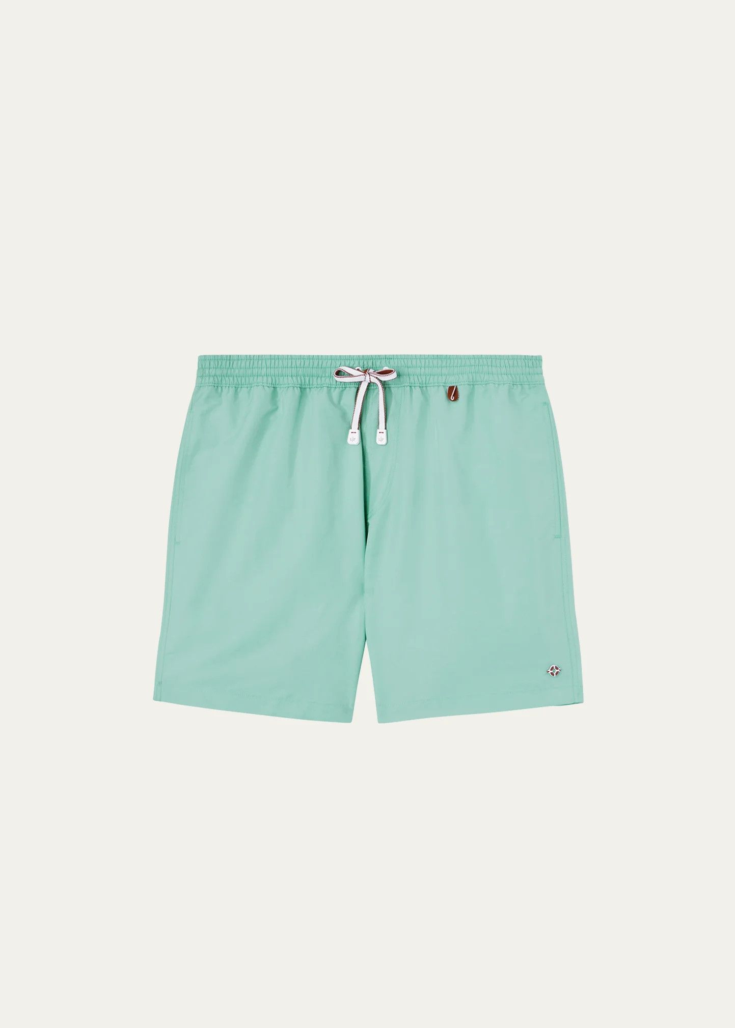 o1w1db10824 Bay Swim Shorts in Light Teal